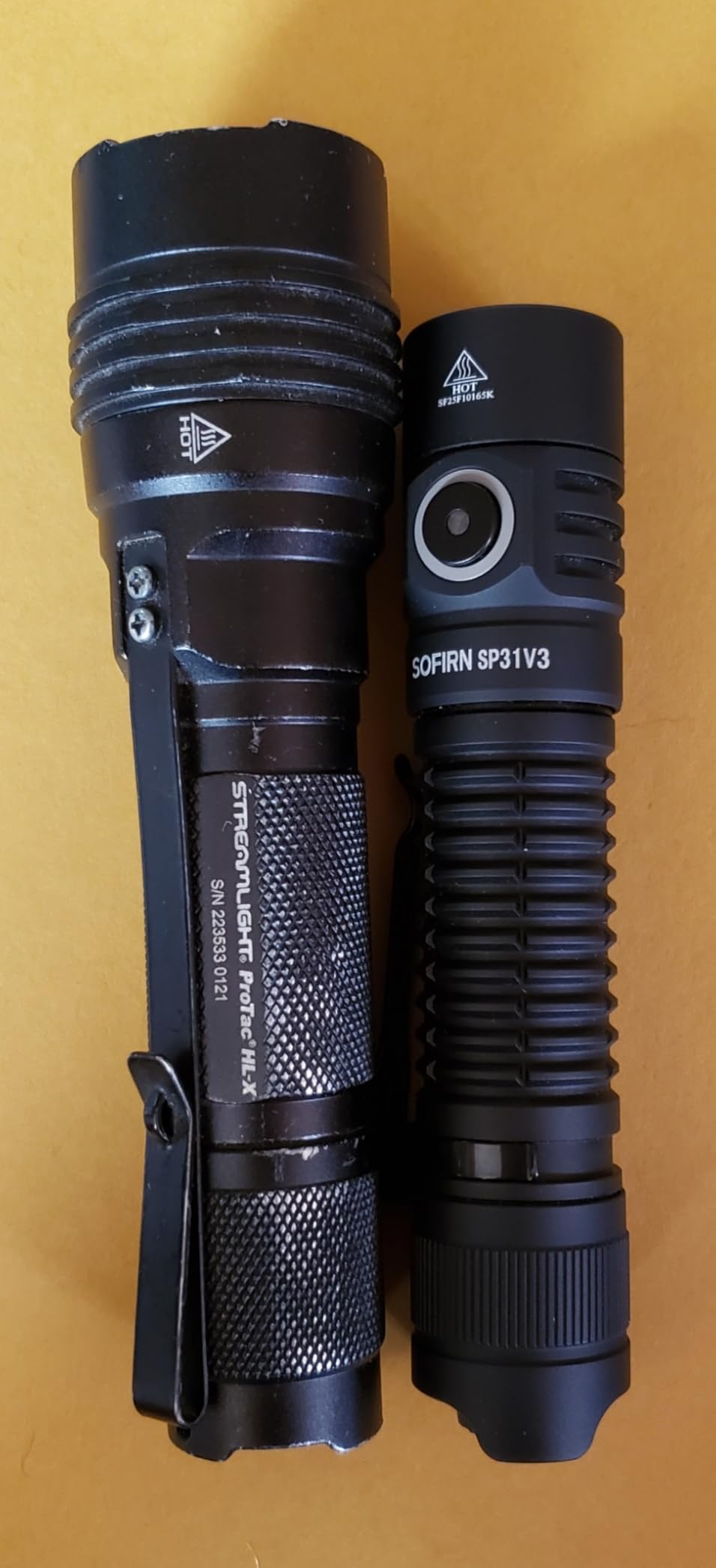 Sofirn SP31 V3.0 Tactical Flashlight Rechargeable, 2000 High Lumen Pocket Flashlight with Powerful LED, Dual Switches and Battery for EDC, Home, Emergency, Heavy Duty, IP68 Waterproof / Compact Built Customer Review Sofirn SP31 V3.0 Tactical Flashlight Rechargeable, 2000 High Lumen Pocket Flashlight with Powerful LED, Dual Switches and Battery for EDC, Home, Emergency, Heavy Duty, IP68 Waterproof / Compact Built - Customer Photo 1