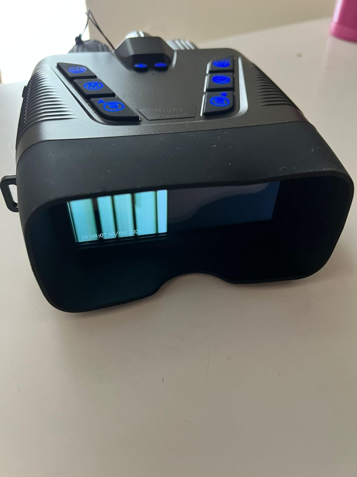 Night Vision Goggles, 58MP Full-Color 4K Night Vision Binoculars with 10000mAh Fast Charging Battery, 64GB Card, 3.99