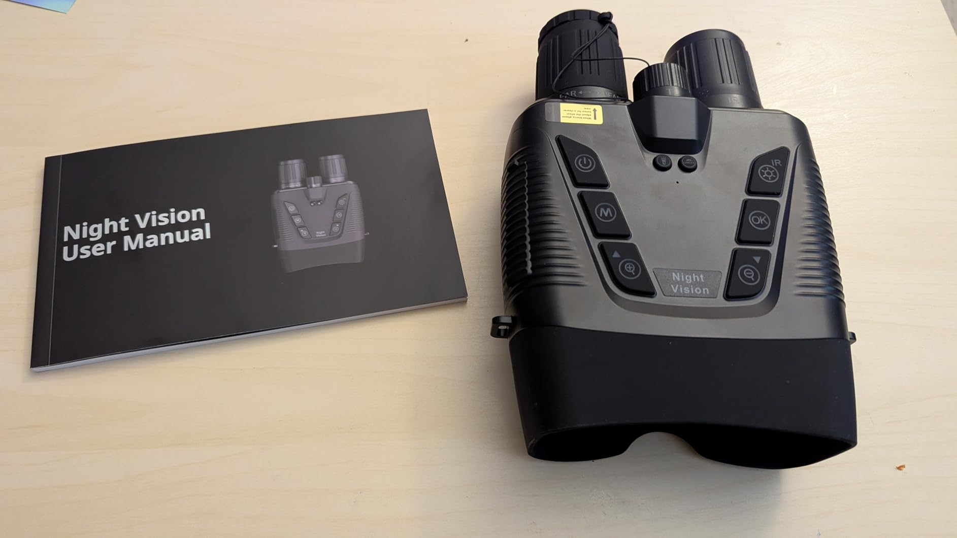 Night Vision Goggles, 58MP Full-Color 4K Night Vision Binoculars with 10000mAh Fast Charging Battery, 64GB Card, 3.99