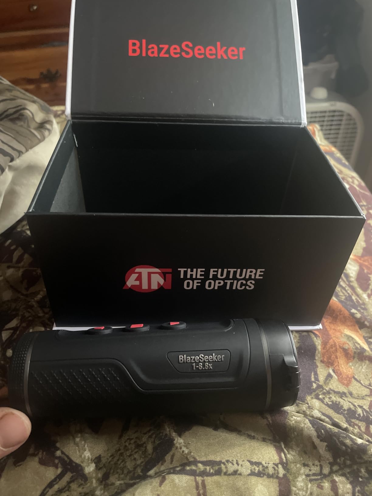 ATN BlazeSeeker-207 Thermal Imaging Monocular 256x192; 1-8.8X 12 Micron <35 NETD 50 Hz - Customer Photo 1