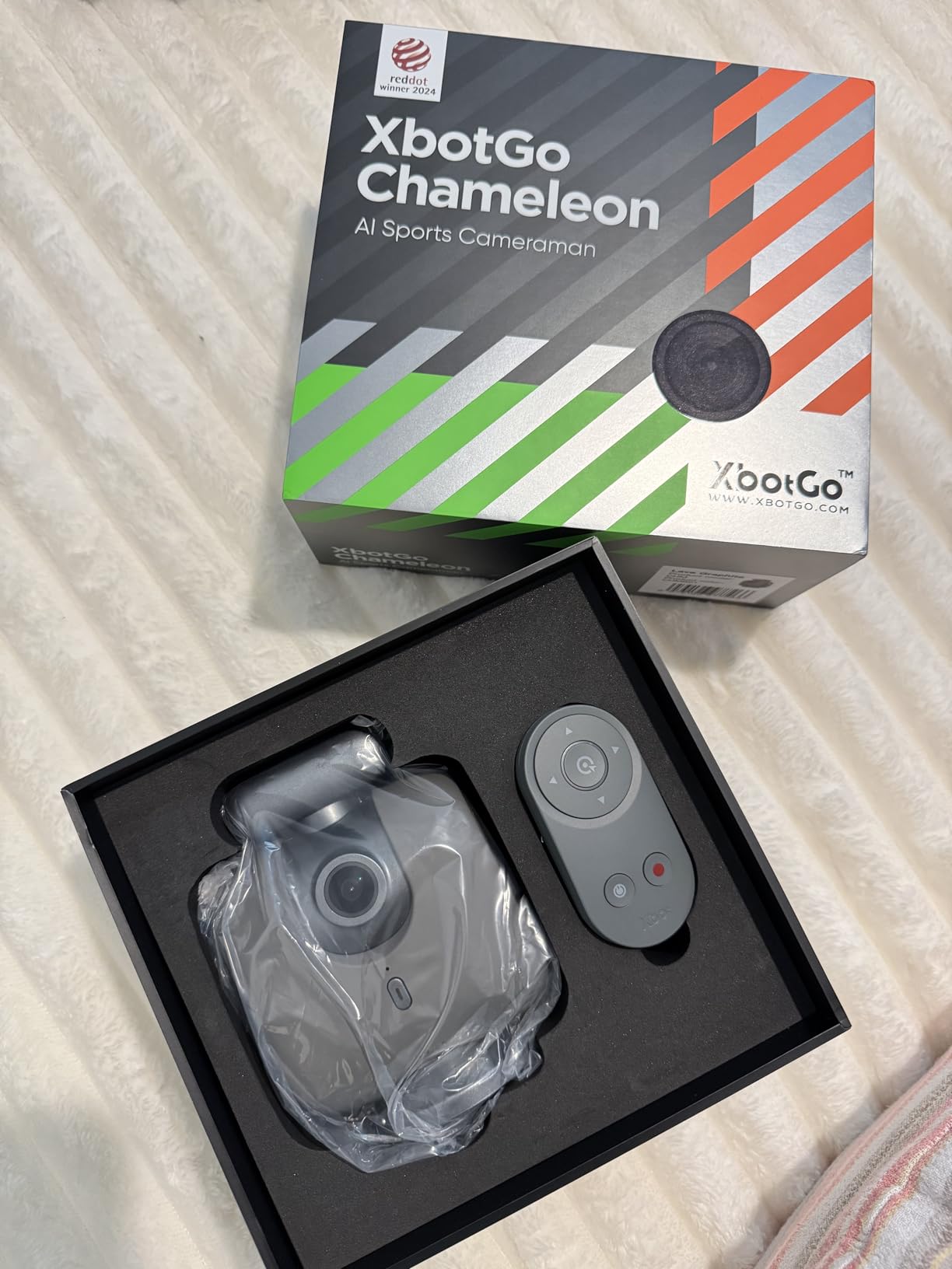 Chameleon AI Auto Sports Action Camera - 4K 60FPS Soccer Camera and Basketball Tracking Camera for Team Sports, Live Streaming, No Subscription, Works with iOS & Android (Lava Graphite) Customer Review Chameleon AI Auto Sports Action Camera - 4K 60FPS Soccer Camera and Basketball Tracking Camera for Team Sports, Live Streaming, No Subscription, Works with iOS & Android (Lava Graphite) - Customer Photo 1