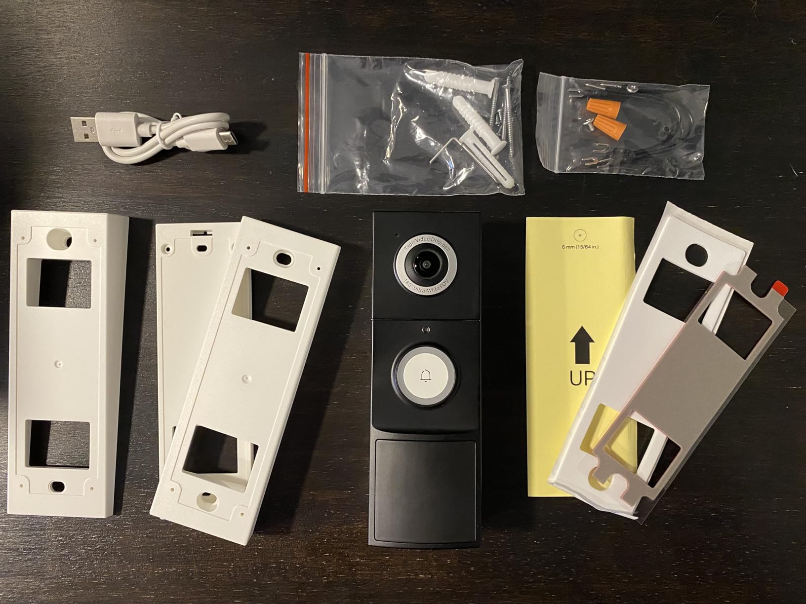 Tapo by TP-Link Smart Video Doorbell Camera Wireless with Chime, 2K with Full Color Night Vision & Spotlights, No Monthly Fee, Ring Call, 160° Ultra-Wide View, Free AI Detection, Local Storage,D210 - Customer Photo 1