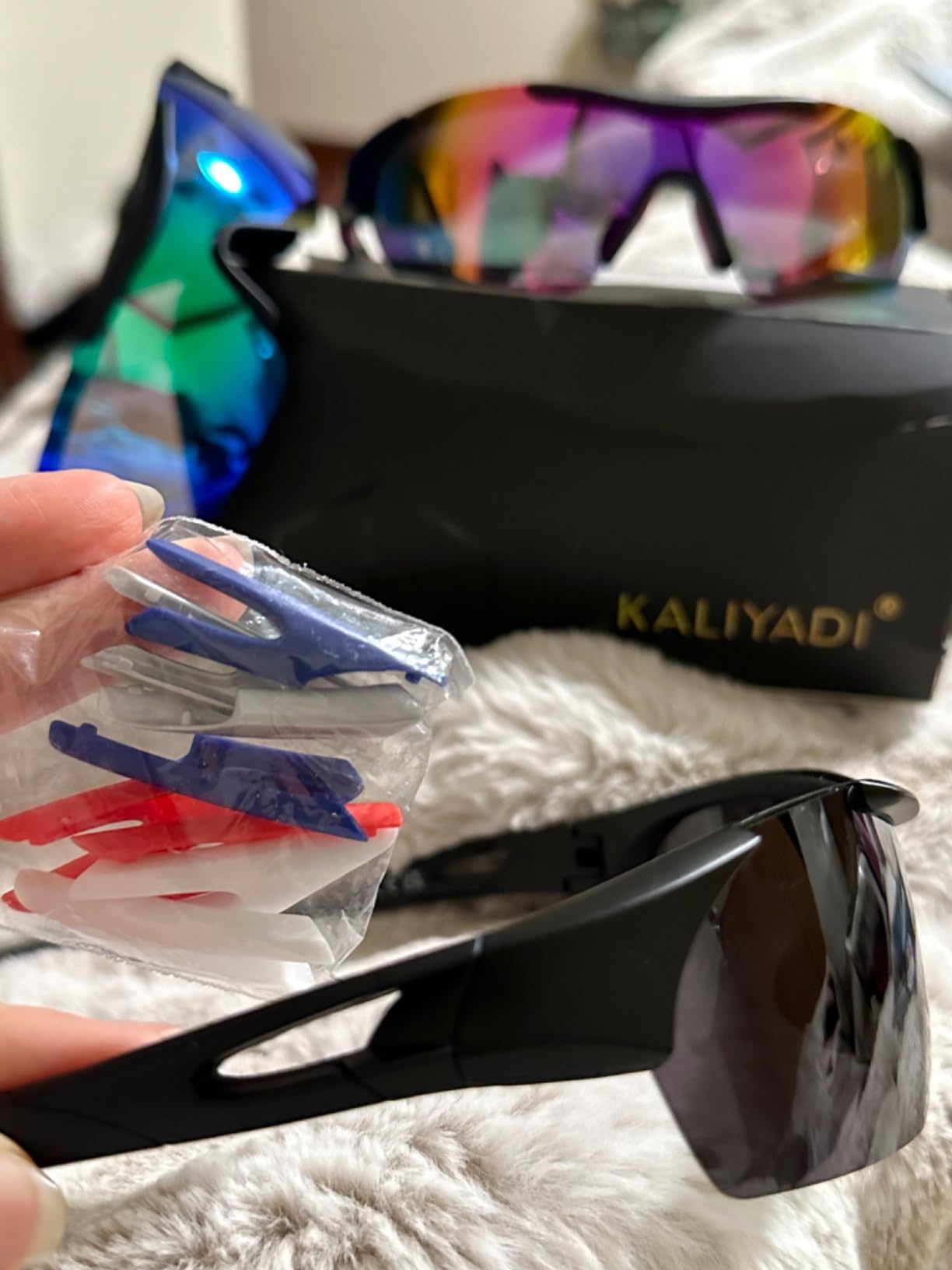 KALIYADI Sunglasses Fit-Over-Glasses Polarized Sunglasses-Men: Wrap Around Sun glasses Womens with UV Protection for Driving Customer Review KALIYADI Sunglasses Fit-Over-Glasses Polarized Sunglasses-Men: Wrap Around Sun glasses Womens with UV Protection for Driving - Customer Photo 1