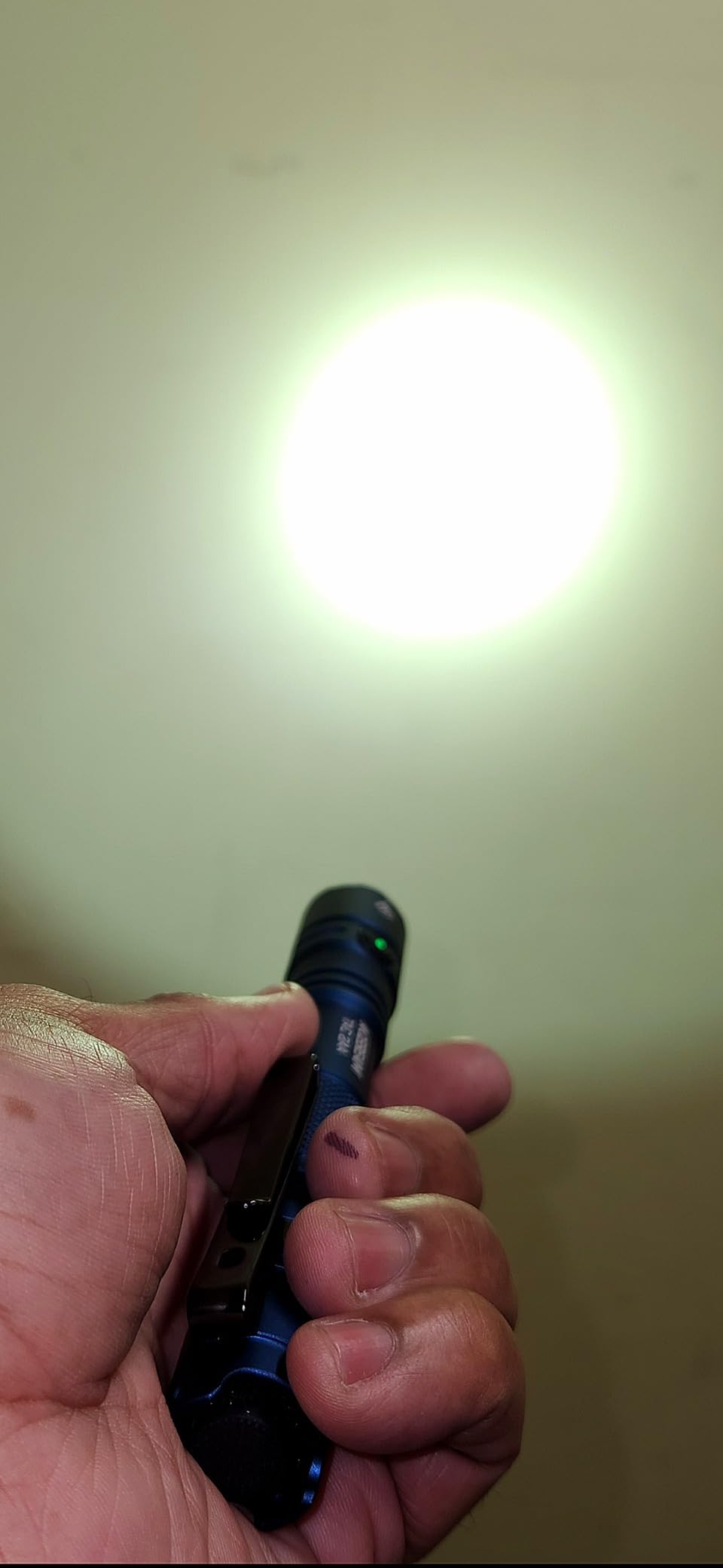 ACEBEAM TAC 2AA EDC Tactical Dual Modes Flashlight Rechargeable, 1400 High Lumens Flashlight, Dual Switch Pocket LED Flashlight, Super Bright Small Flash Light for Emergency, Camping, Home(SFT-25R HI) - Customer Photo 2
