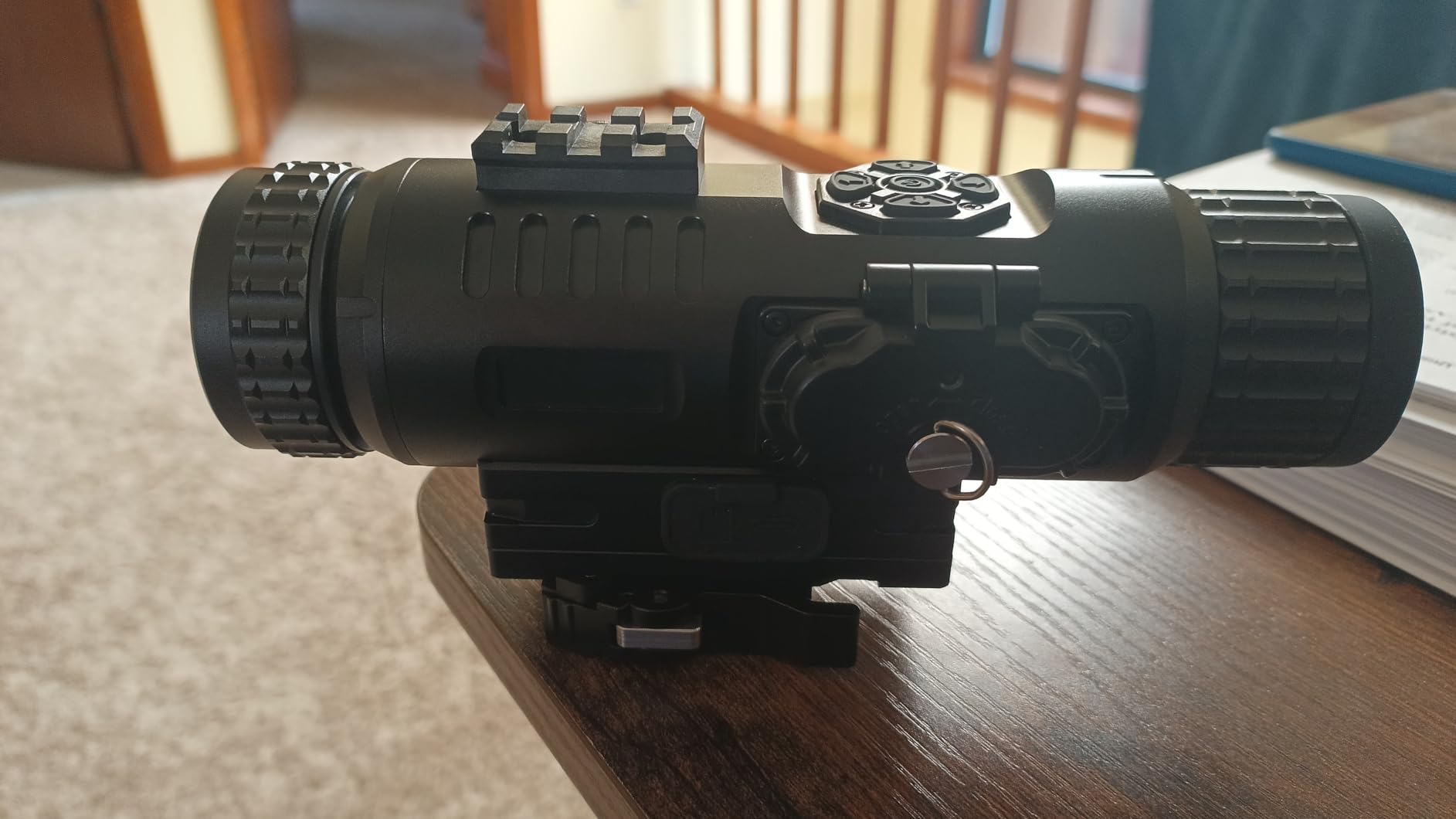 GOYOJO Digital Night Vision Scope, HD Day & Night 5-20X Hunting Night Vision Optics, 2560x1920 Resolution NV Scopes for Hunting Surveillance Wildlife Observation - Customer Photo 1