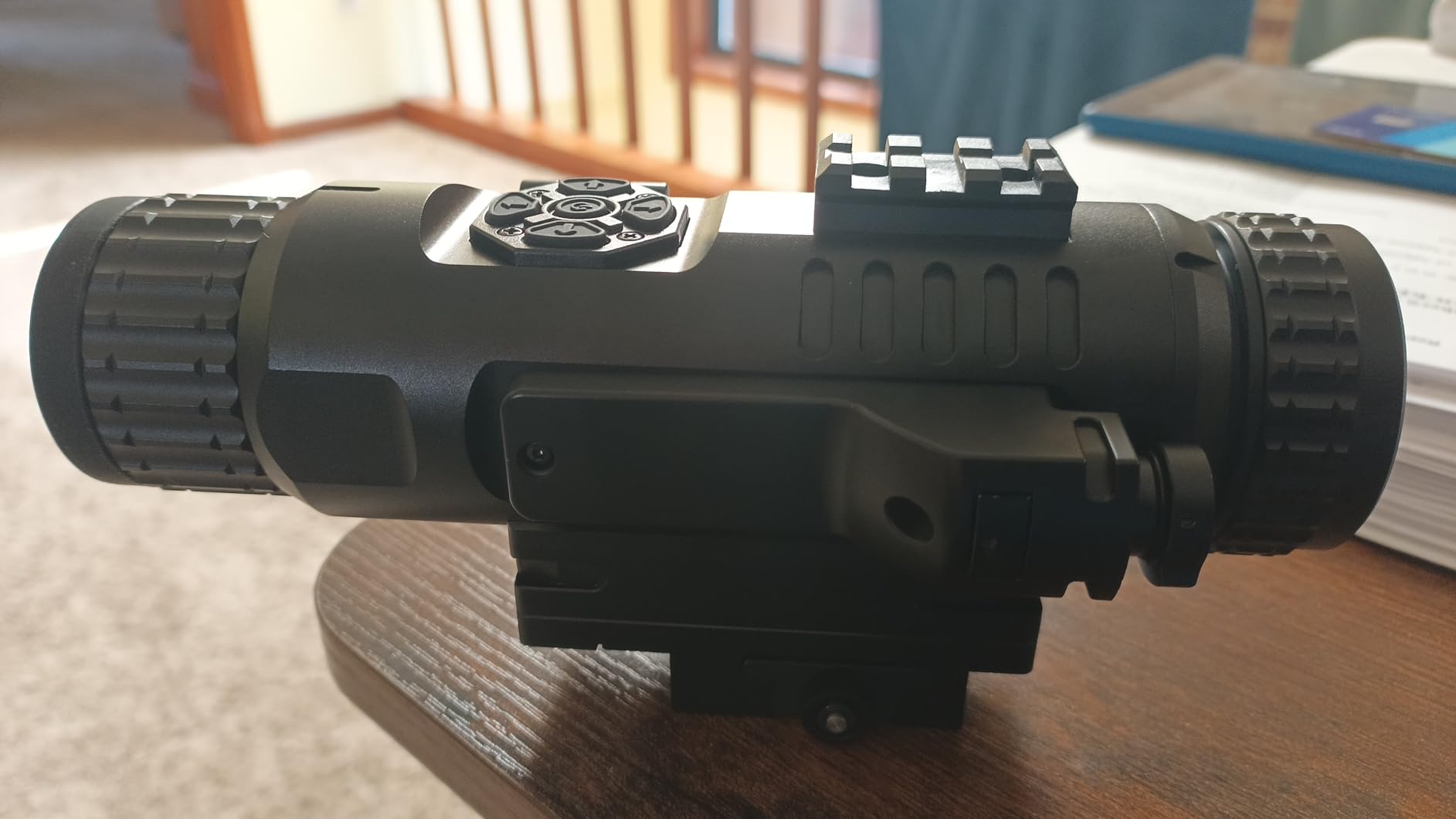 GOYOJO Digital Night Vision Scope, HD Day & Night 5-20X Hunting Night Vision Optics, 2560x1920 Resolution NV Scopes for Hunting Surveillance Wildlife Observation - Customer Photo 2