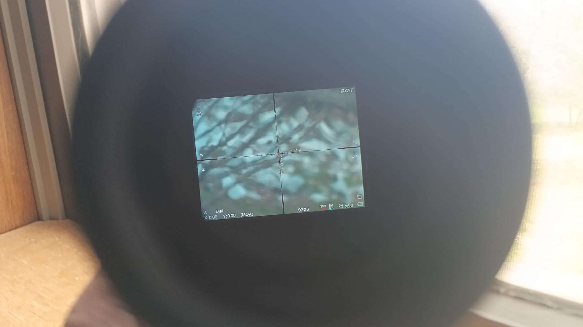 GOYOJO Digital Night Vision Scope, HD Day & Night 5-20X Hunting Night Vision Optics, 2560x1920 Resolution NV Scopes for Hunting Surveillance Wildlife Observation - Customer Photo 2