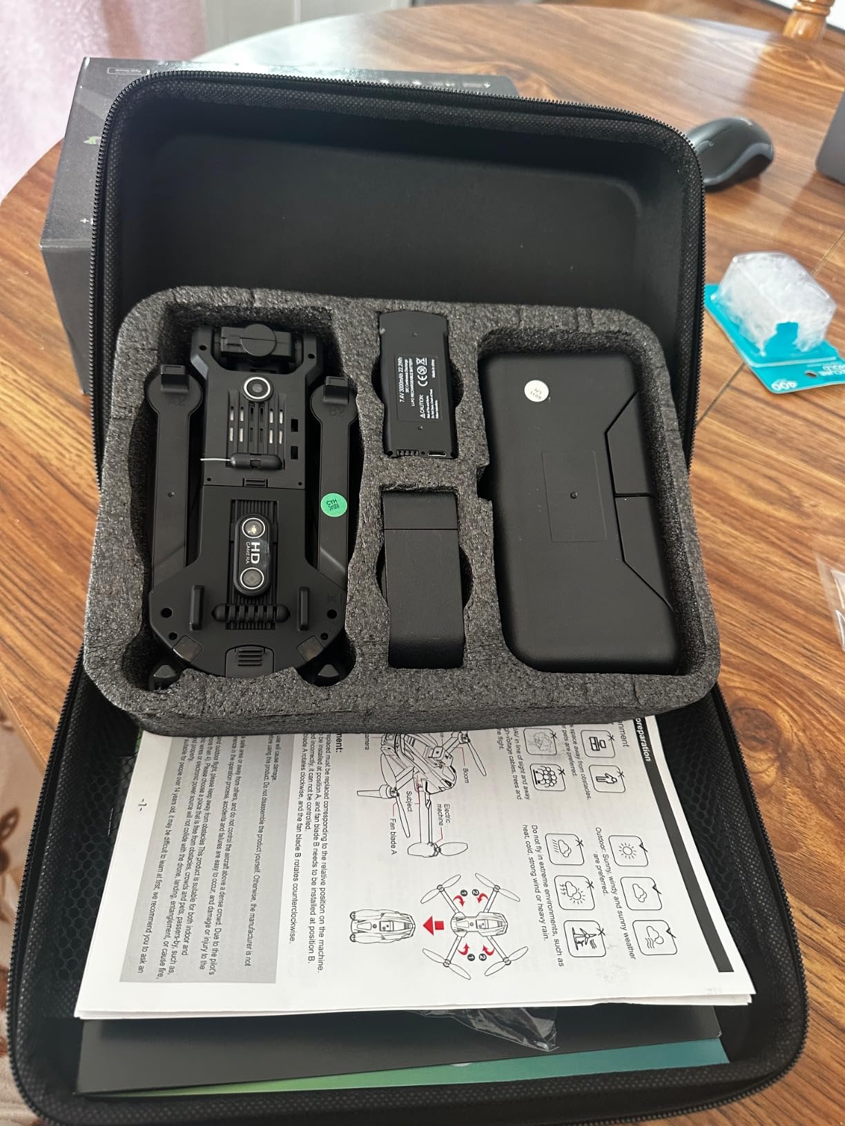 Camera Drones for Adults - V168 5G HD Brushless GPS Drone with Camera, 3 Batteries, Auto Return, Follow Me Mode, Obstacle Avoidance - Drones for Adults 14+ 1640ft Range FPV - Customer Photo 4
