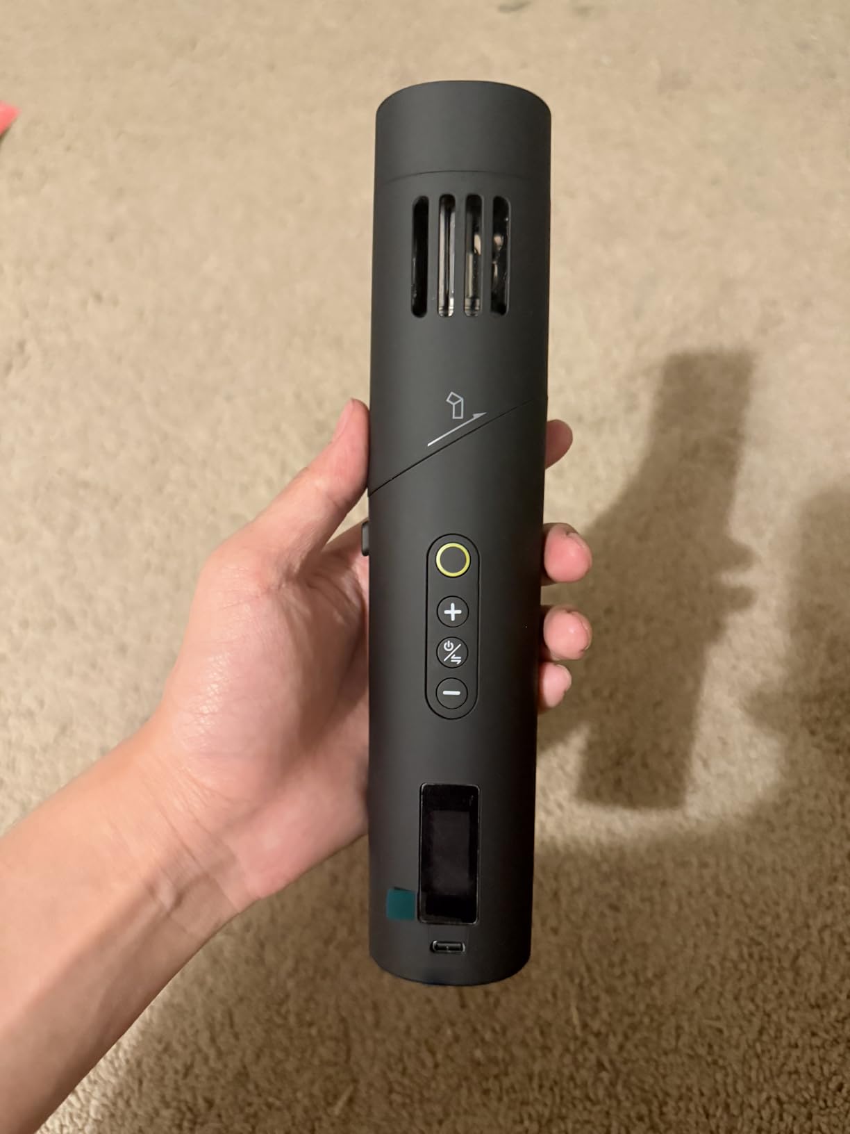 COLBOR CF5 Portable Fog Machine, 40W Mini Handheld Smoke Machine for Photography with Remote Control, Small Fogger Haze Maker for Indoor Outdoor Halloween Party Cosplay, Rechargeable Fog Machine - Customer Photo 1