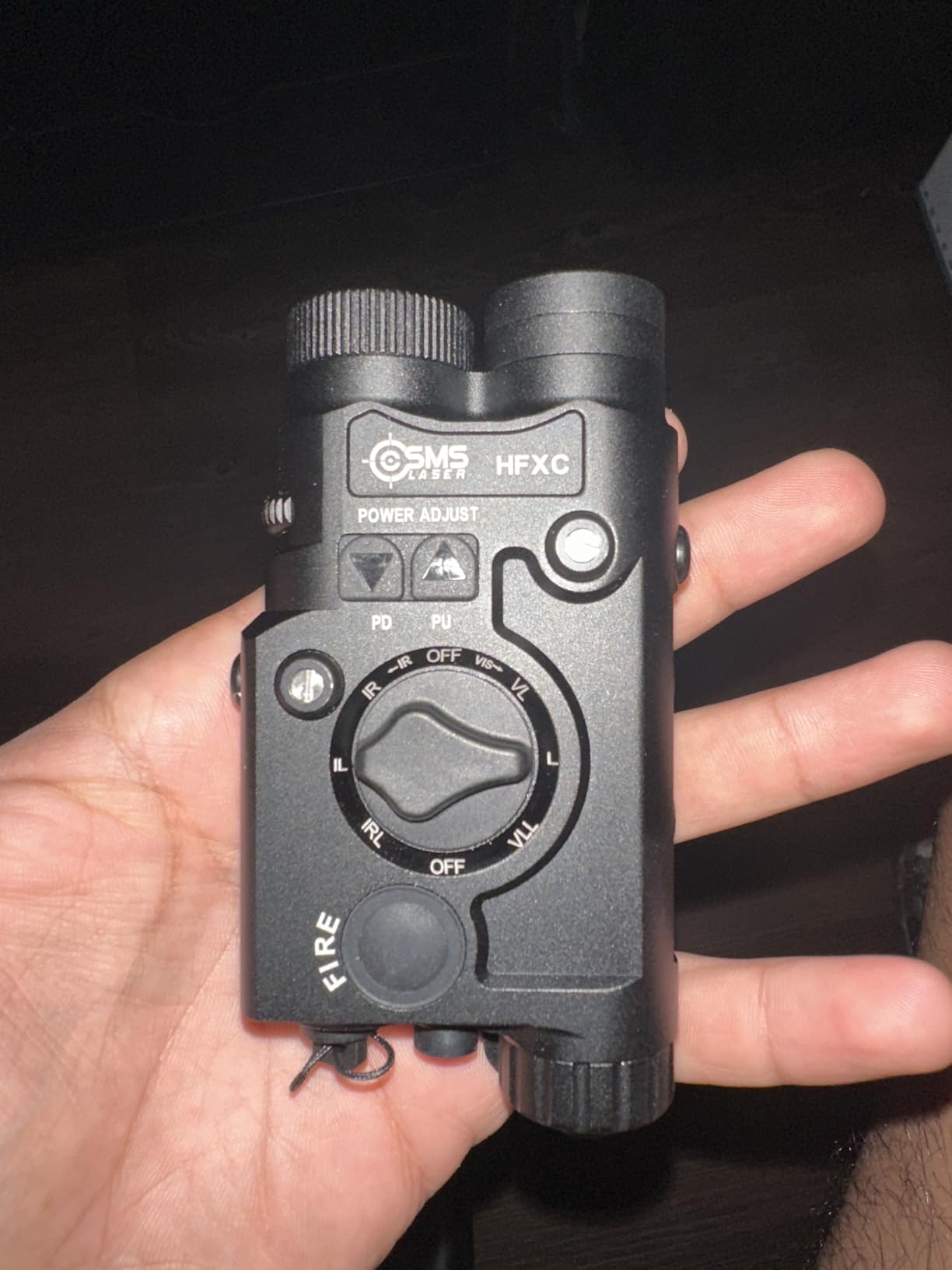 SMS Laser HFXC 4-in-1 Green Laser, IR Laser, IR Illuminator, 1000 Lumen White Light, Adjustable Power, Made of Anodized Aluminum, Suitable for Picatinny Rail Rifles, Laser Class IIIA, Less Than 5mW - Customer Photo 1