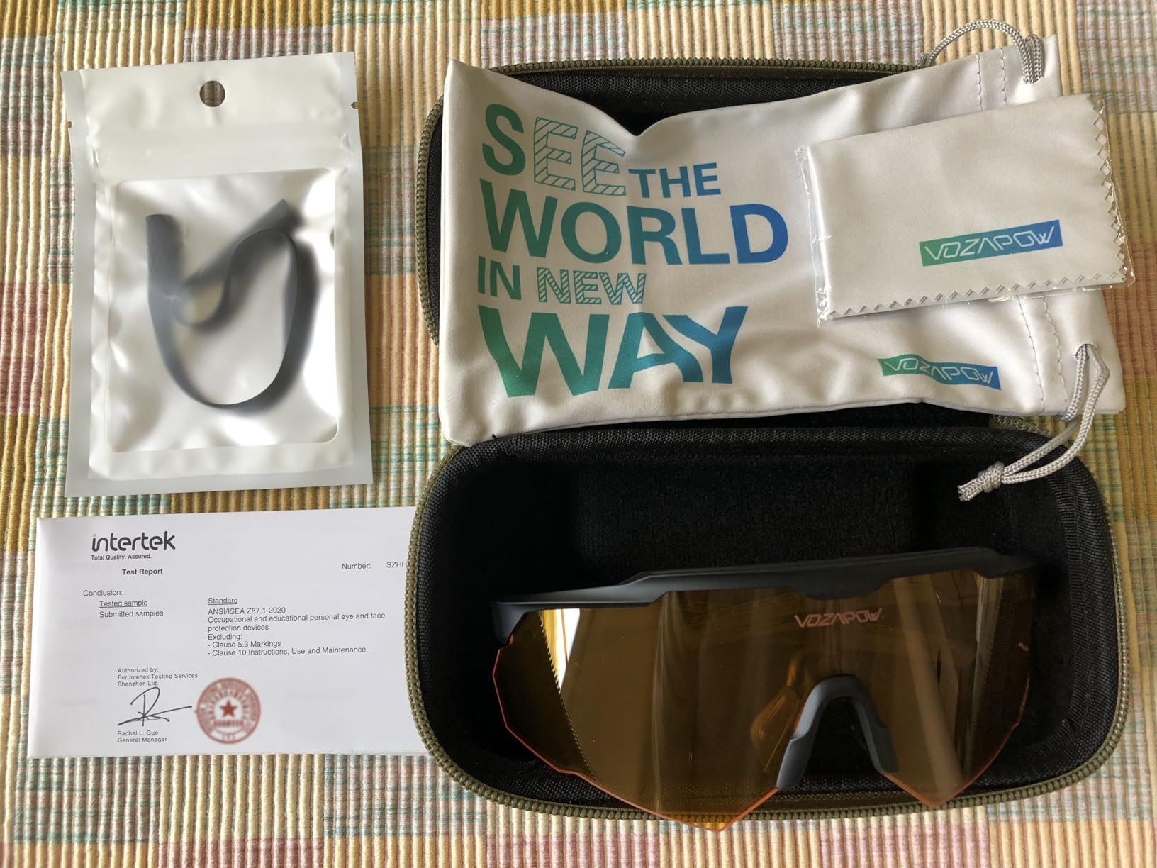 Shooting Glasses Anti Fog with High Definition Lenses, ANSI Z87.1 Certified Tactical Safety Glasses for Men Women - Customer Photo 2