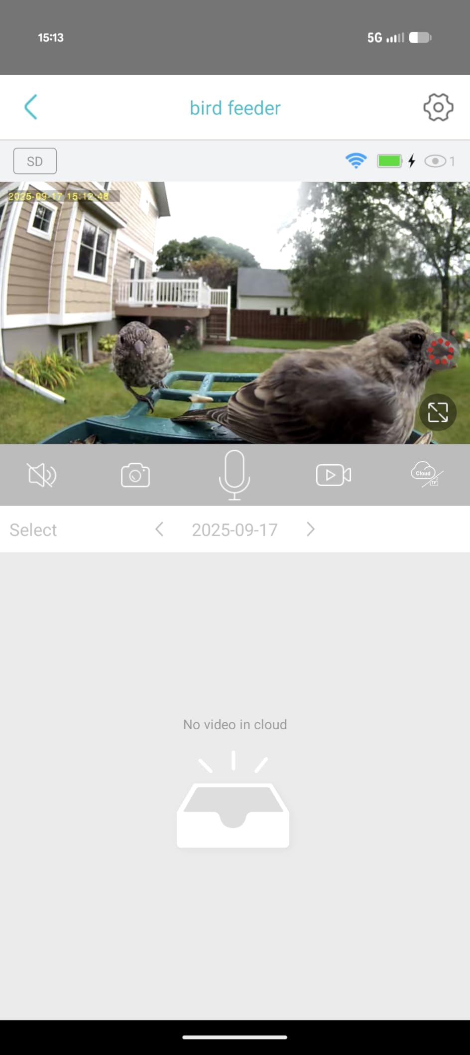 Bird Feeder with Camera,2K Live View,WiFi Smart Bird House with Cam Solar Powered for Outdoor,Night Vision,AI Identify,Auto Record Video,Real-Time App Alerts,Birdwatching Gifts for Family,Birds Lover - Customer Photo 4