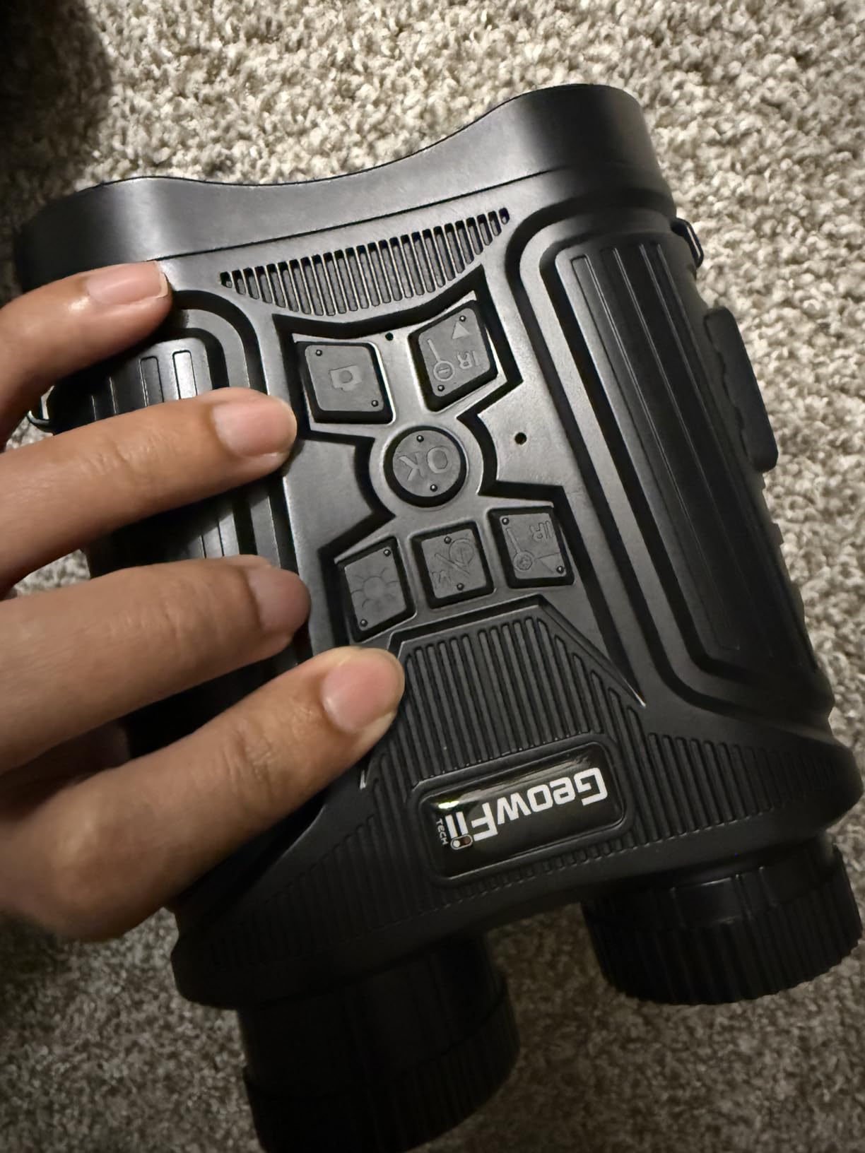 GeowFiiTech Night Vision Goggles & Night Vision Binoculars - 2600mAh Rechargeable Infrared Digital nvg Goggles | 2.4