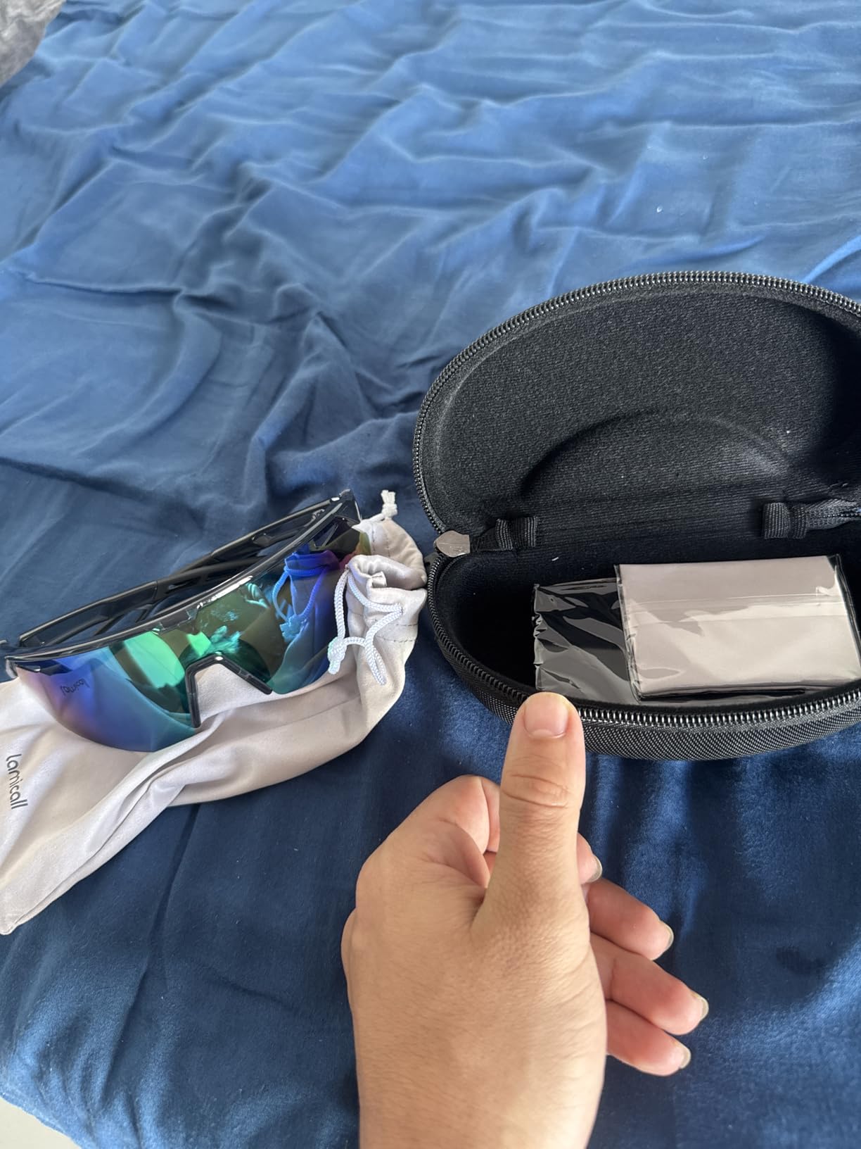 Lamicall 24g Polarized Sports Sunglasses customer photo 2