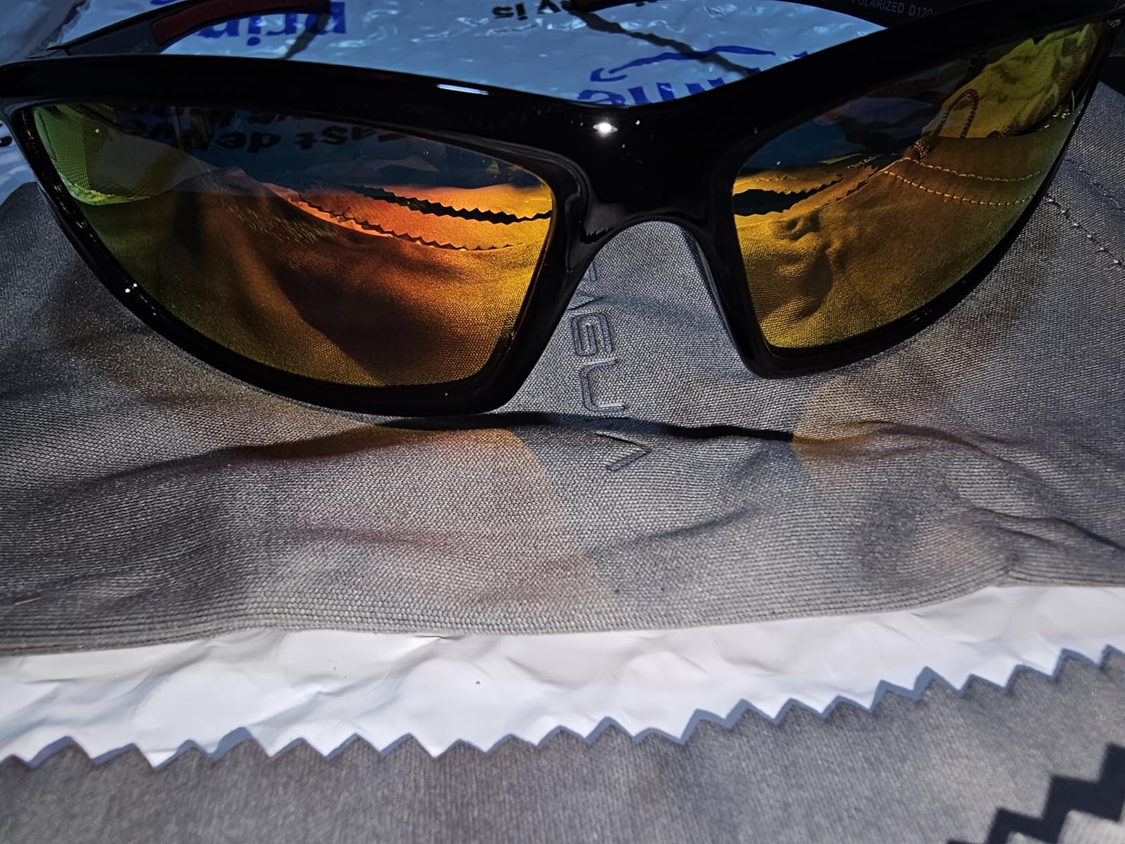 FAGUMA Sports Polarized Sunglasses For Men Cycling Driving Fishing UV400 Protection - Customer Photo 3