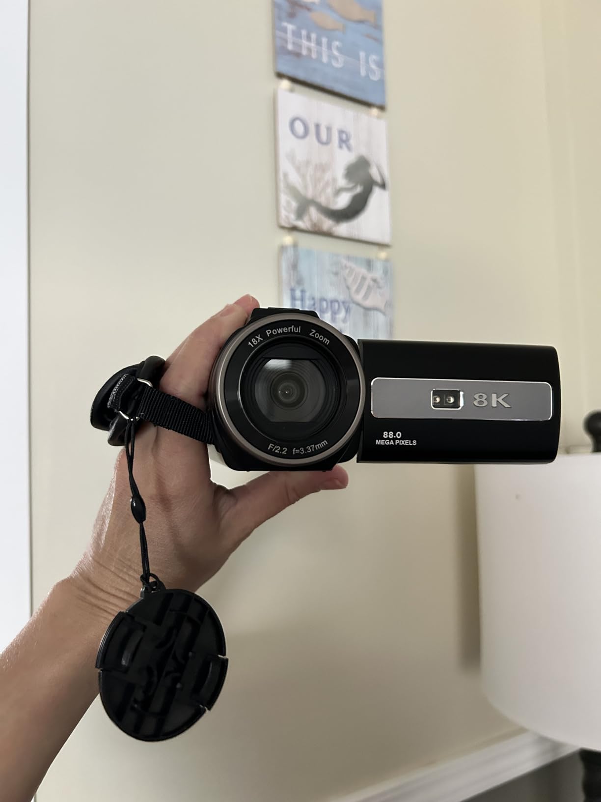 8K Video Camera Camcorder 88MP UHD WiFi Vlogging Cameras for YouTube 18X Digital Zoom IR Night Vision 3.0''Touch Screen Camera with 32GB Card, Microphone, Stabilizer, Lens Hood, Remote, Batteries Customer Review 8K Video Camera Camcorder 88MP UHD WiFi Vlogging Cameras for YouTube 18X Digital Zoom IR Night Vision 3.0''Touch Screen Camera with 32GB Card, Microphone, Stabilizer, Lens Hood, Remote, Batteries - Customer Photo 1