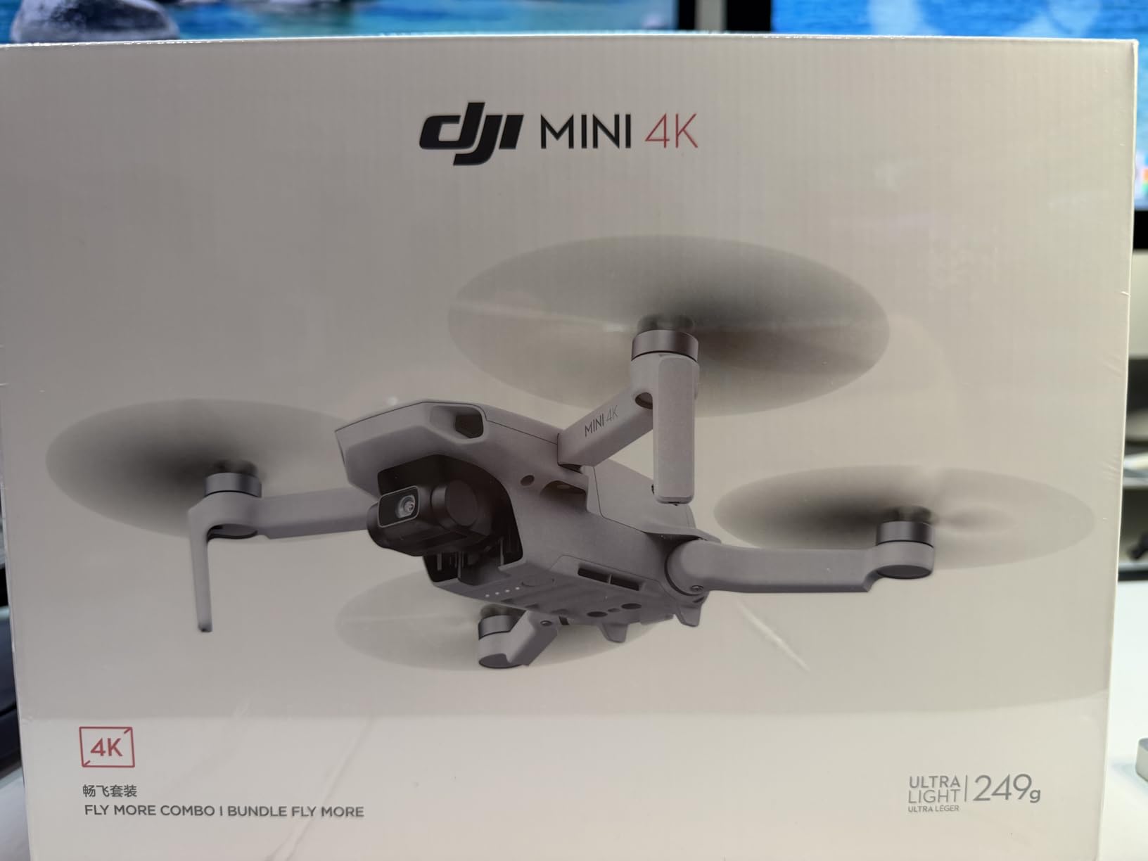 DJI Mini 4K Camera Drone Combo, Drone with 4K UHD Camera for Adults, Under 249 g, 3-Axis Gimbal Stabilization, 10km Video Transmission, Auto Return, 2 Batteries for 62-Min Max Flight Time, QuickShots - Customer Photo 4