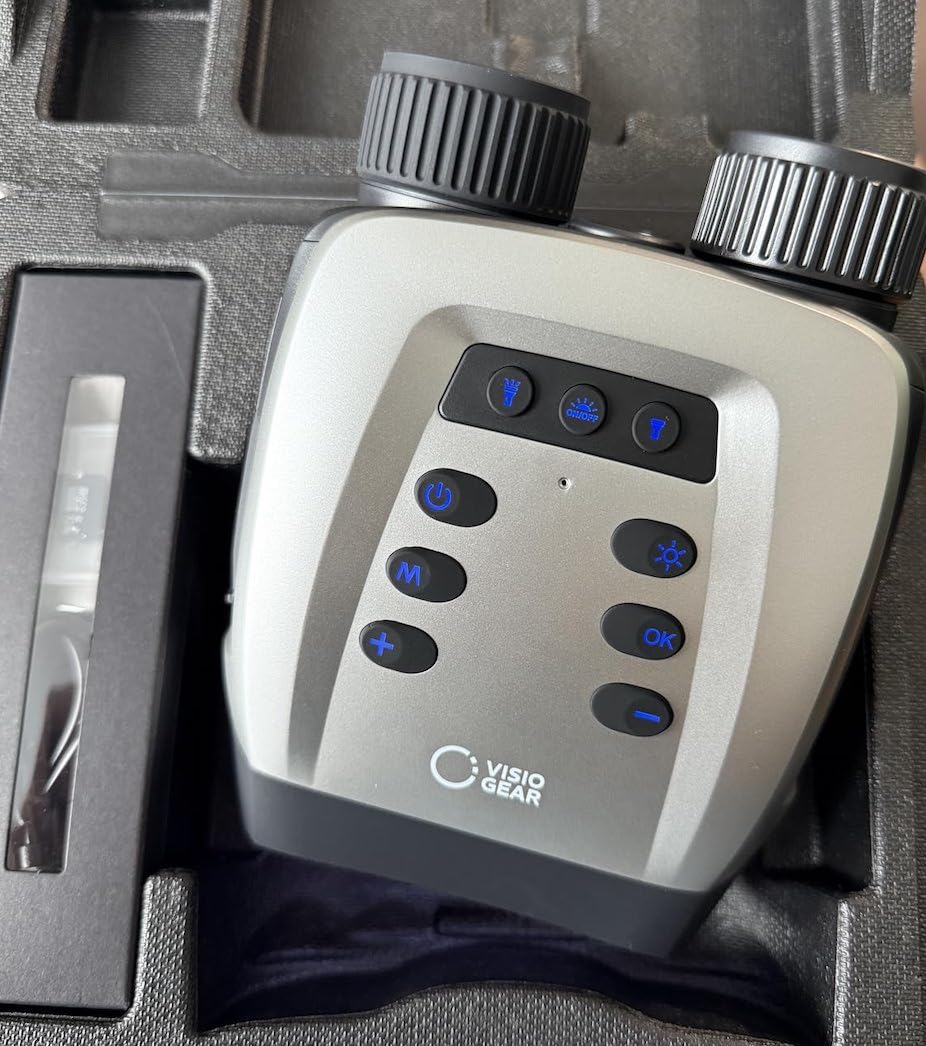 Night Thunder X3 Night Vision Goggles – 4K AI Color Mode Night Vision Binoculars for Adults with 40MP Photo, 1384FT Range, 8X Zoom, 5000mAh Battery, 32GB Card, for Camping Hunting & Security - Customer Photo 2