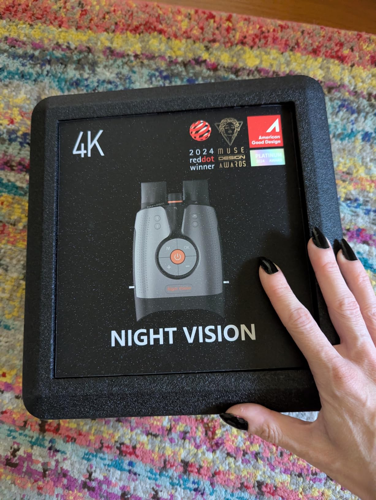 VisioGear Night Thunder X1 True 4K Night Vision Binoculars customer photo 2