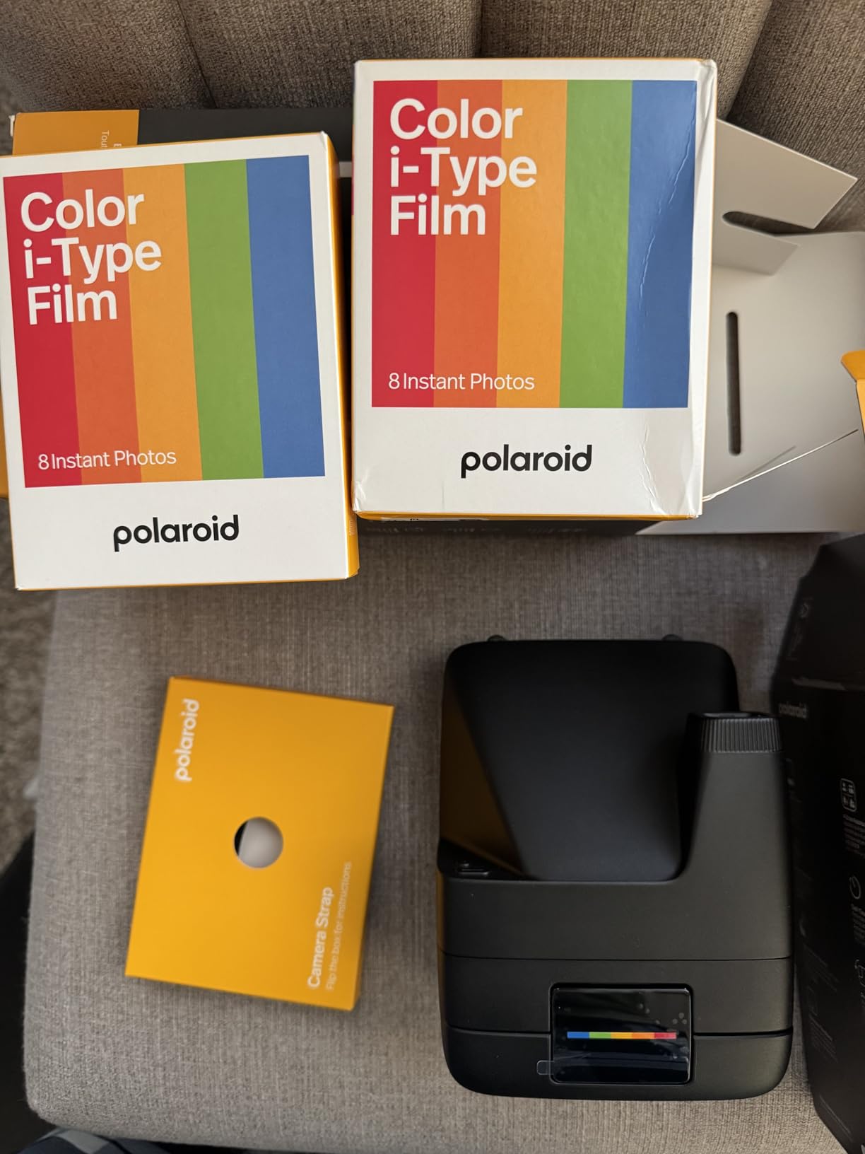 Polaroid Flip Instant Camera + Color Film Bundle (16 Photos Included) - Black (6565) - Hyperfocal 4-Lens System Customer Review Polaroid Flip Instant Camera + Color Film Bundle (16 Photos Included) - Black (6565) - Hyperfocal 4-Lens System - Customer Photo 2