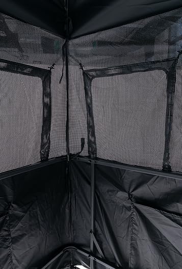 5FT Hunting Stand with 360 Degree See Through Blind, 1-2 Person 4' x 4' Platform, Camouflage Elevated Hunting Tower Tripod Deer Stand Customer Review 5FT Hunting Stand with 360 Degree See Through Blind, 1-2 Person 4' x 4' Platform, Camouflage Elevated Hunting Tower Tripod Deer Stand - Customer Photo 2