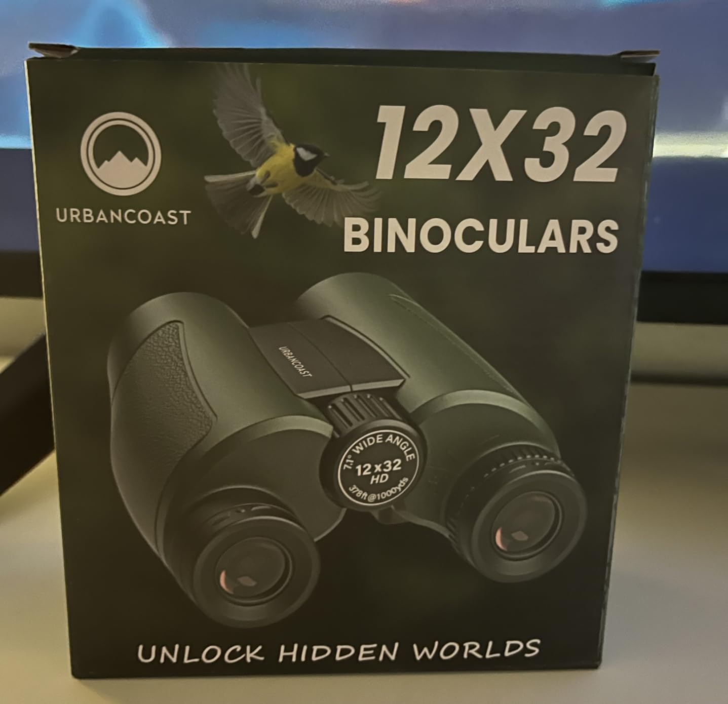 12x32 Compact Binoculars for Adults - High Powered Lightweight Small Binoculars with Large View - Super Bright Waterproof Binocular for Bird Watching Travel Cruise Ship Hiking Sports Concert customer photo 1