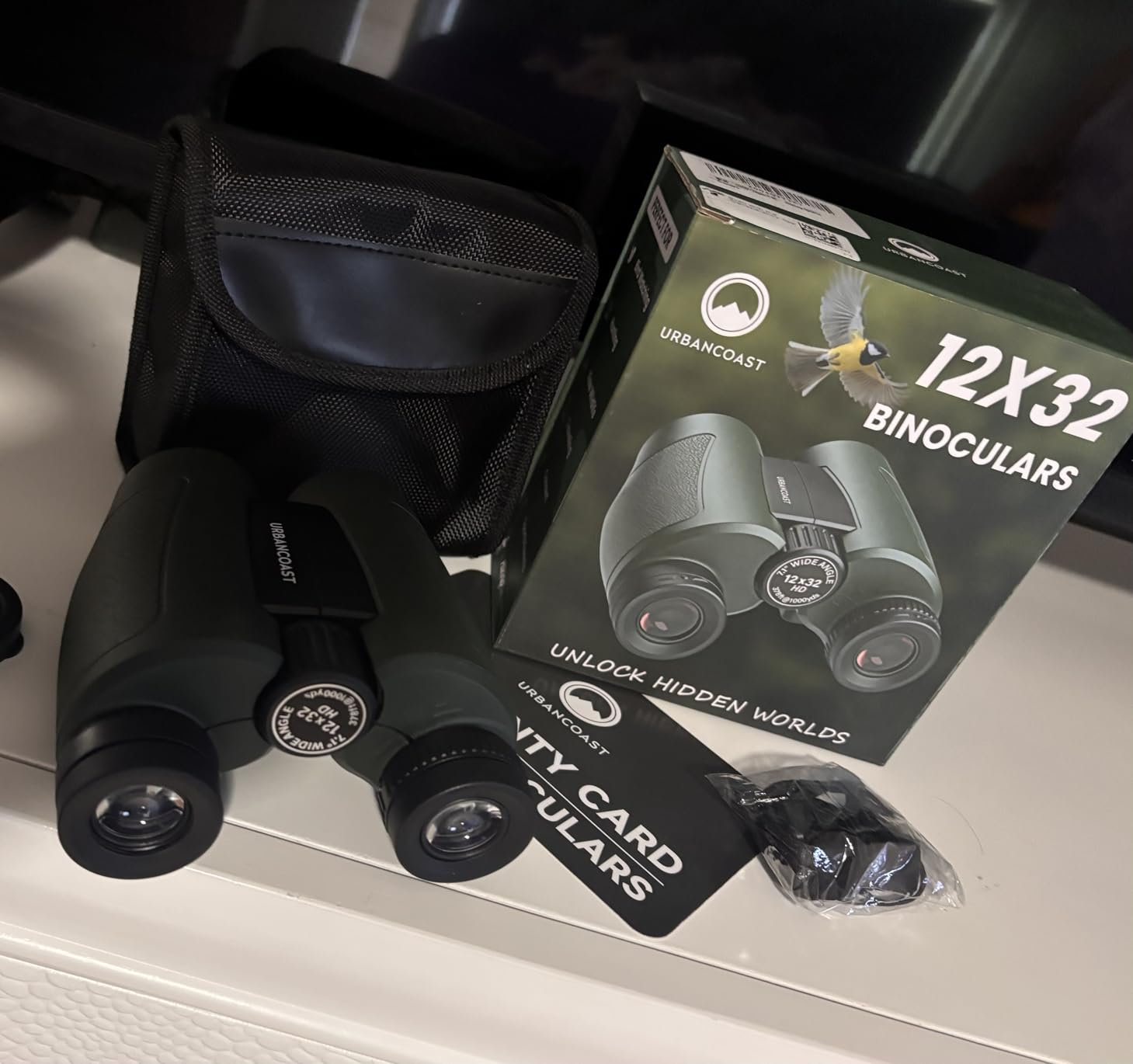 12x32 Compact Binoculars for Adults - High Powered Lightweight Small Binoculars with Large View - Super Bright Waterproof Binocular for Bird Watching Travel Cruise Ship Hiking Sports Concert customer photo 2