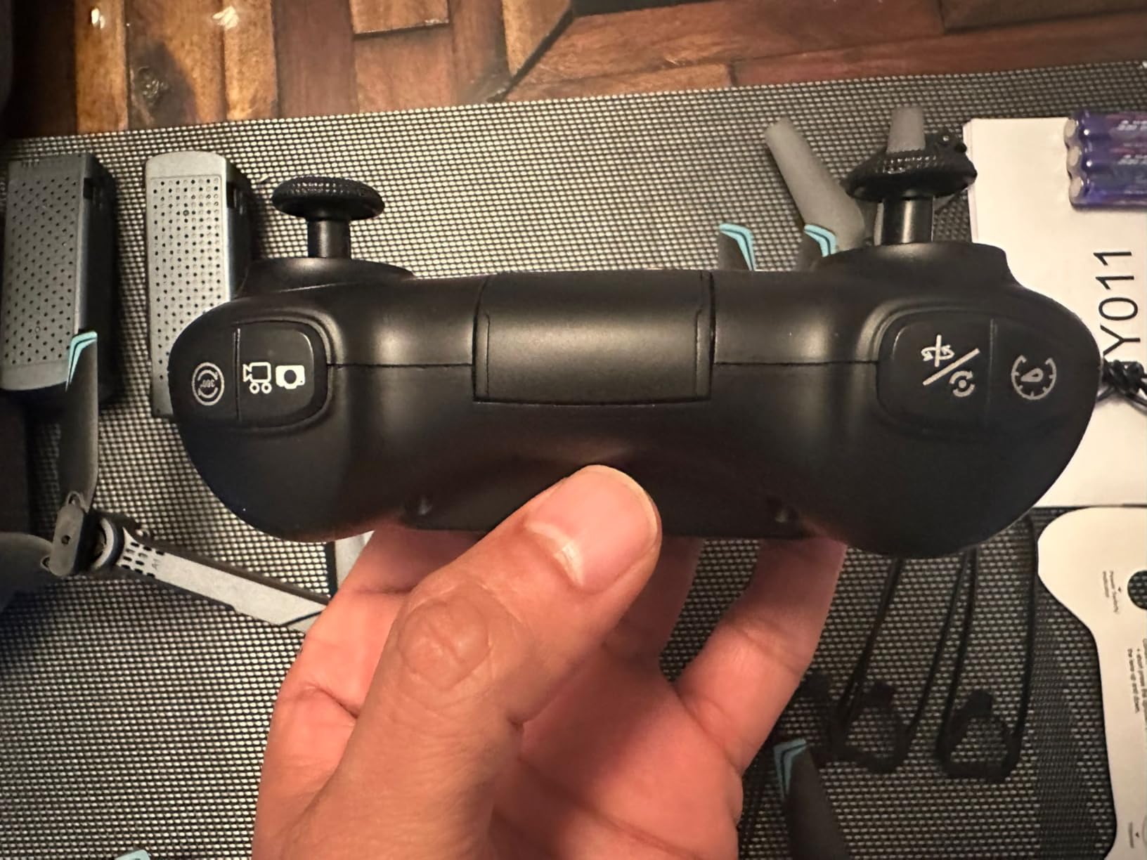 Drone with Camera, 1080P HD FPV Camera, One Key Take Off/Land, Altitude Hold, 360°Flip, Waypoint Flight, Gestures Selfie, Gravity Control, 3 Speed, 2 Battery, Mini Drone for Kids Beginners - Customer Photo 1