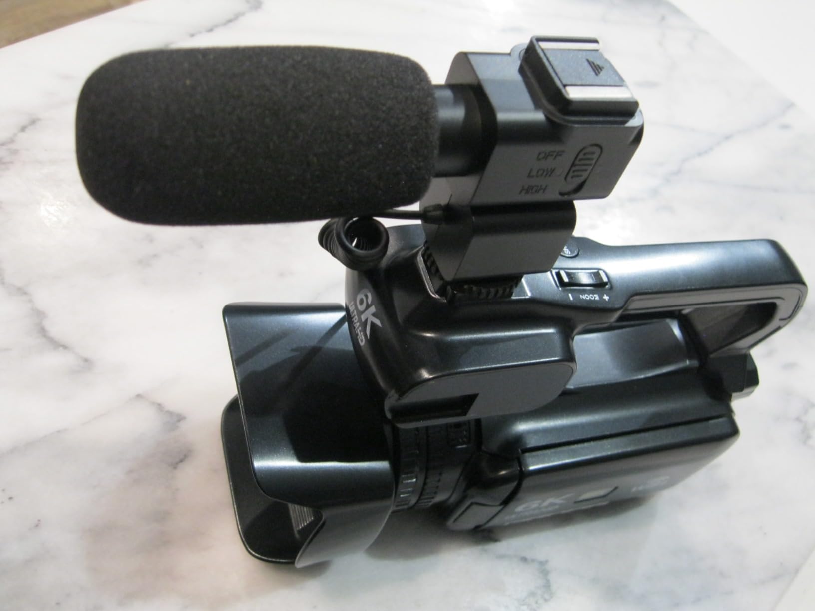 6K Camcorder Video Camera 64MP IR Night Vision Vlogging Camera for YouTube 18X Digital Zoom 4.0 Inch Touch Screen Video Camera with WiFi, Microphone, Remote Control, 64GB SD Card,Stabilizer Customer Review 6K Camcorder Video Camera 64MP IR Night Vision Vlogging Camera for YouTube 18X Digital Zoom 4.0 Inch Touch Screen Video Camera with WiFi, Microphone, Remote Control, 64GB SD Card,Stabilizer - Customer Photo 1