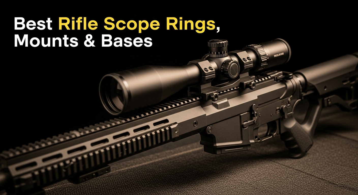 Best Rifle Scope Rings, Mounts & Bases