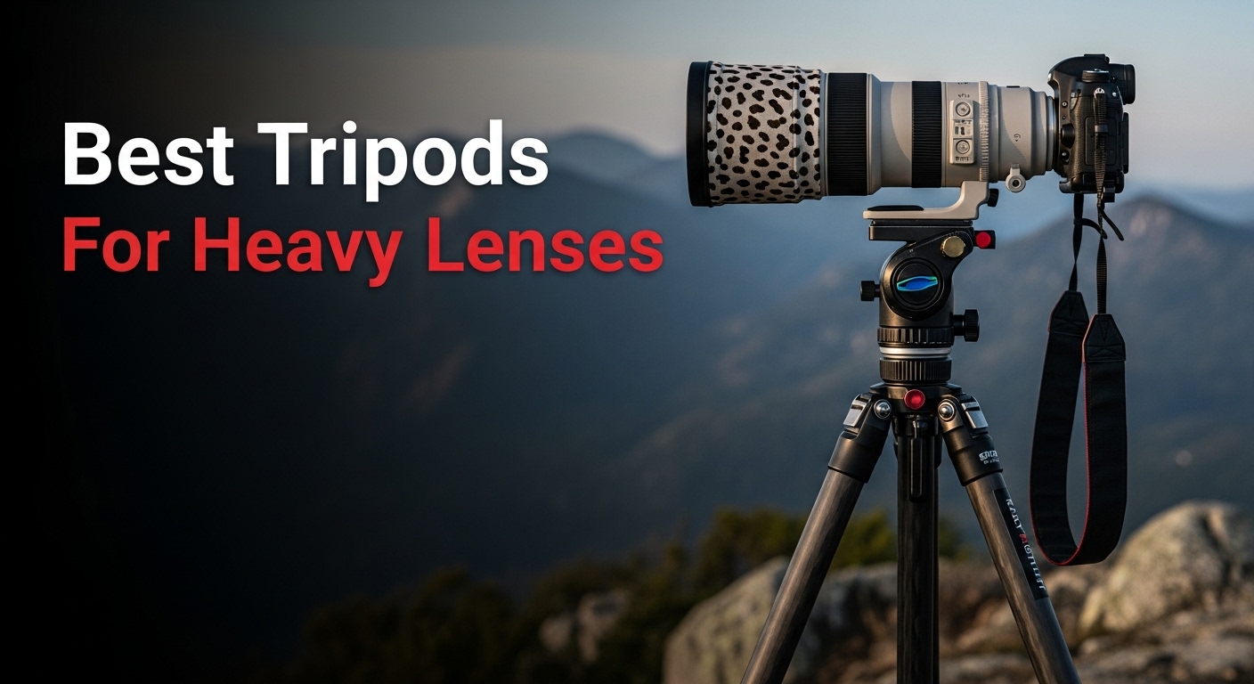Best Tripods For Heavy Lenses