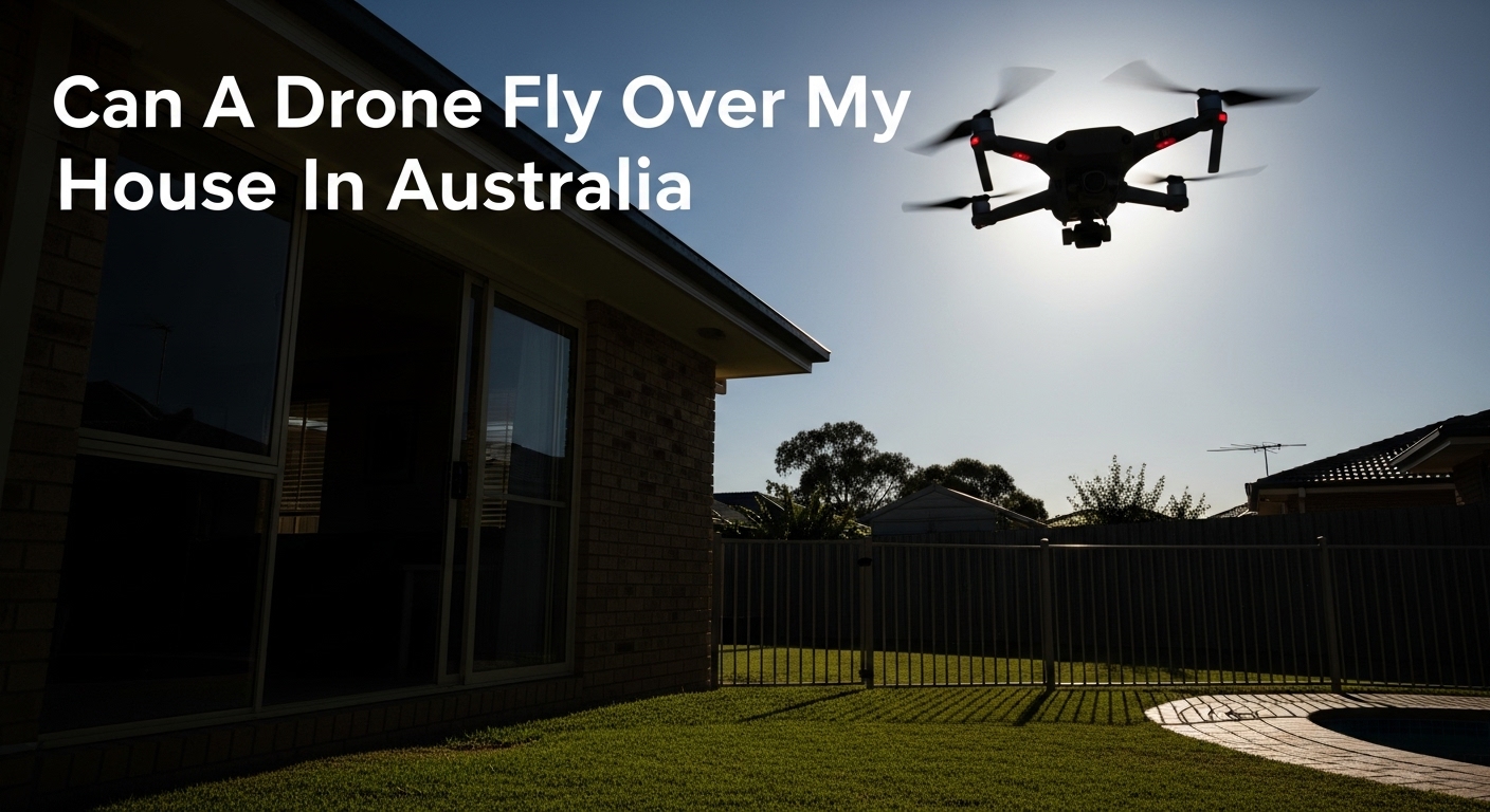 Can A Drone Fly Over My House In Australia