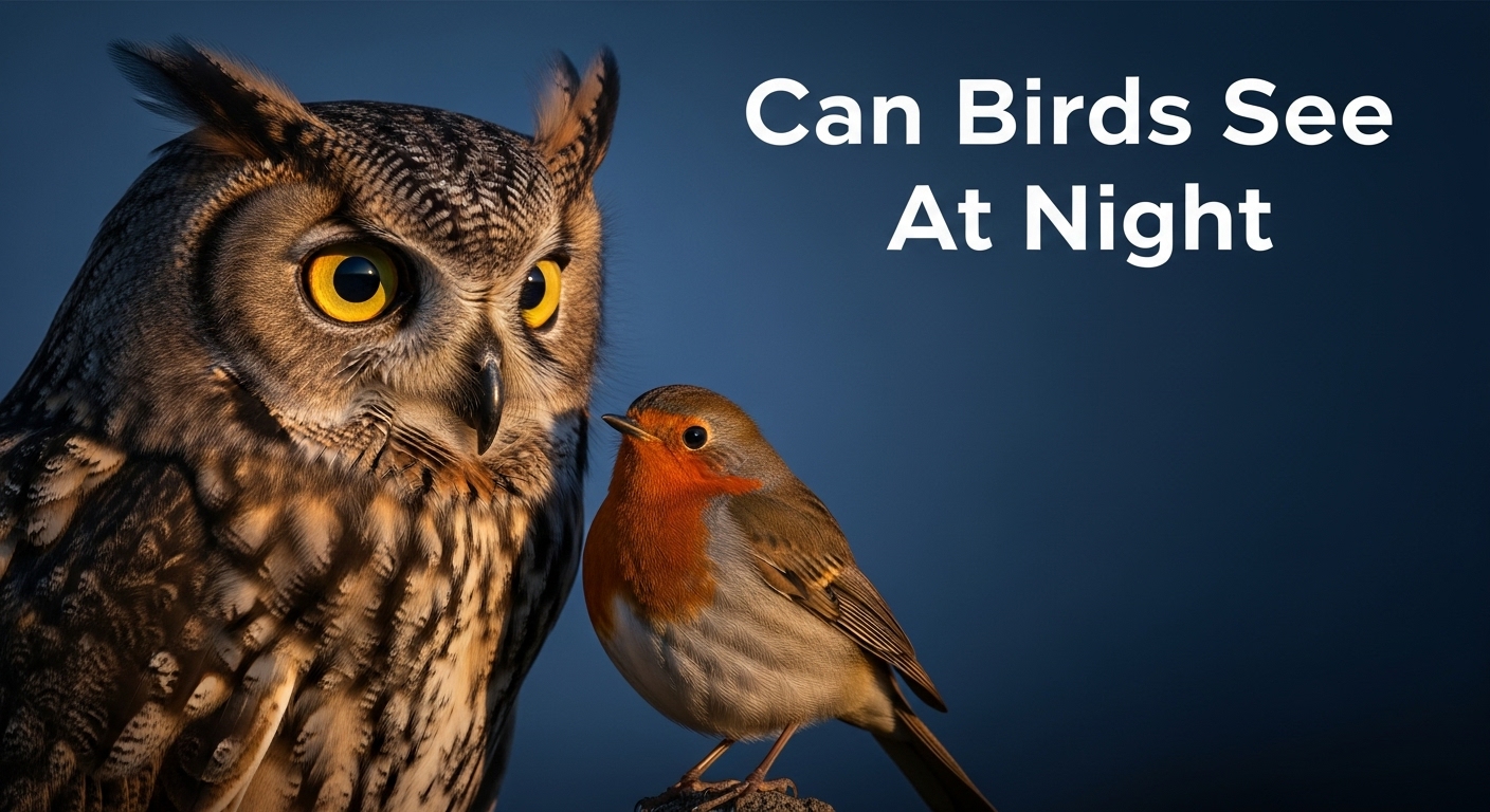 Can Birds See At Night