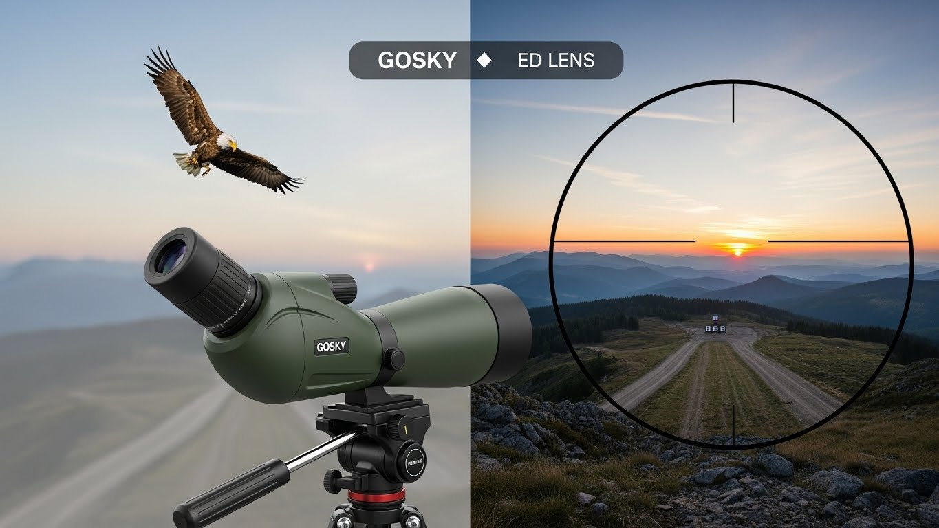 Gosky 20-60x80 ED Review