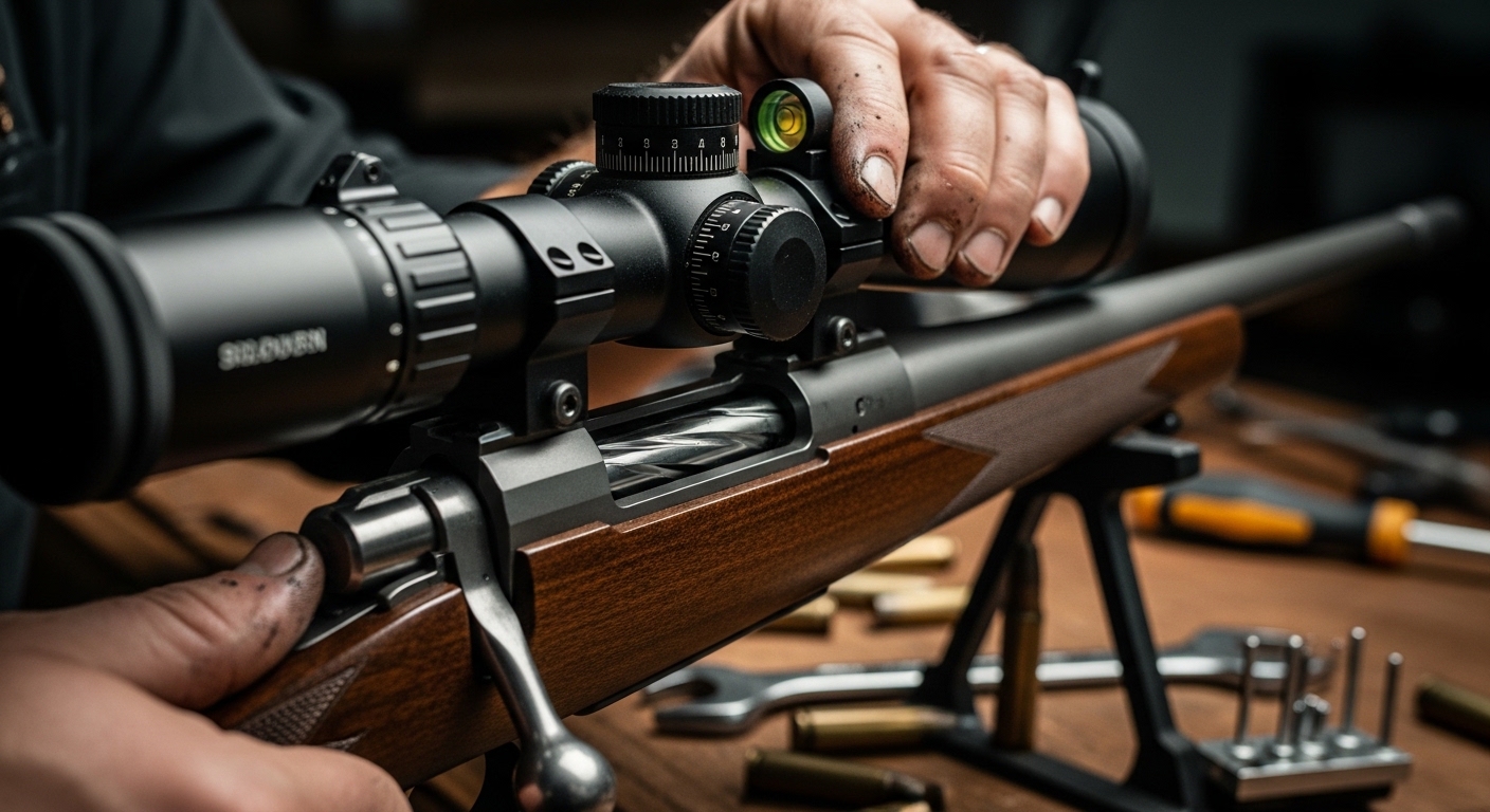 How To Level A Scope On A Rifle