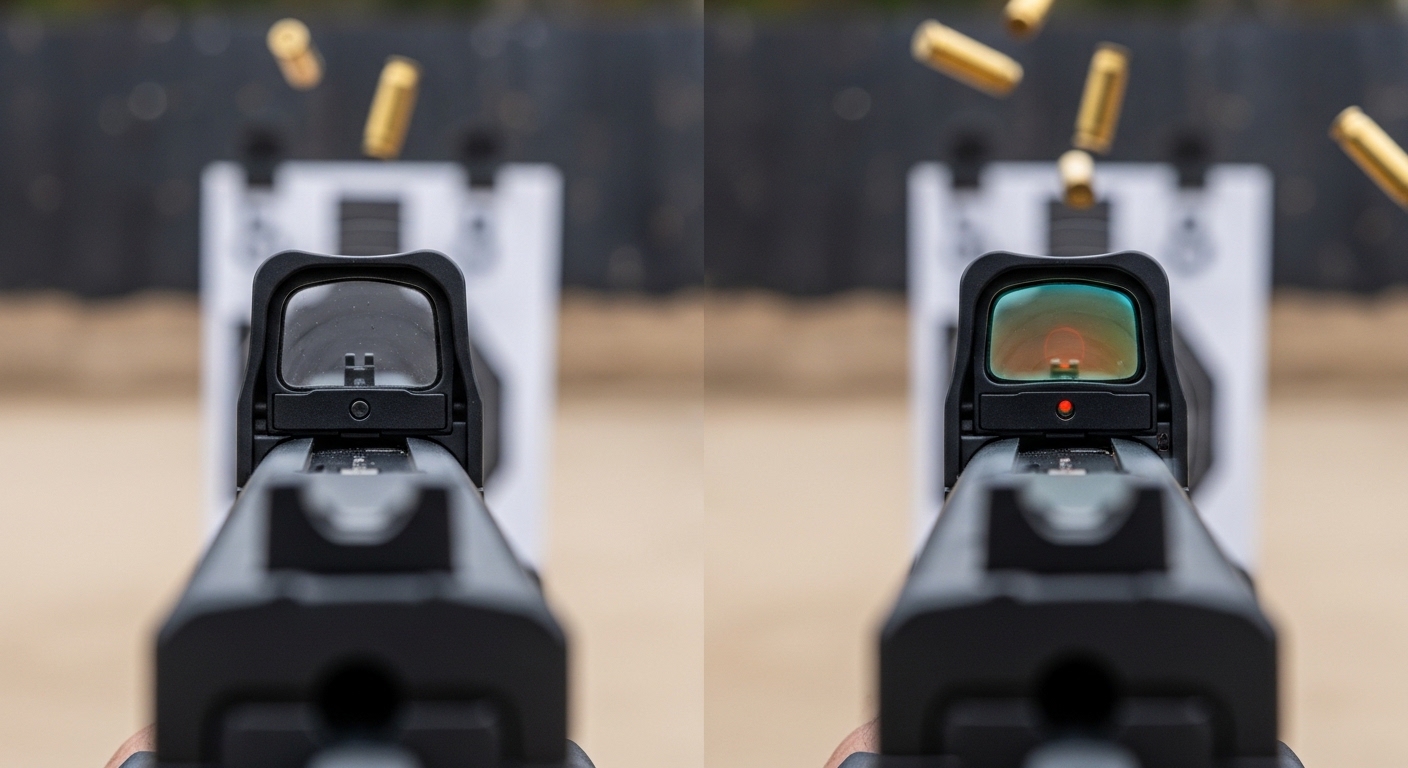 Iron Sights vs Red Dot
