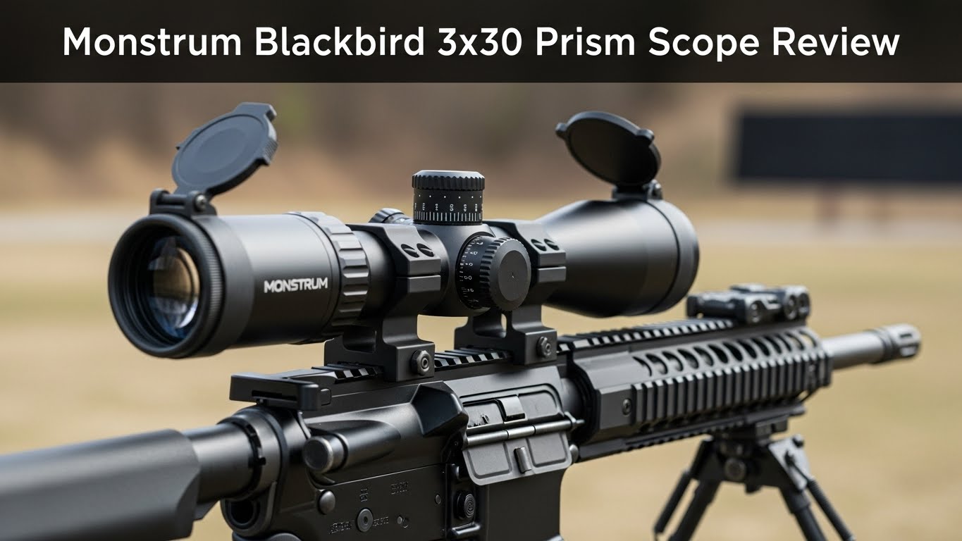 Monstrum Blackbird 3x30 Prism Scope Review