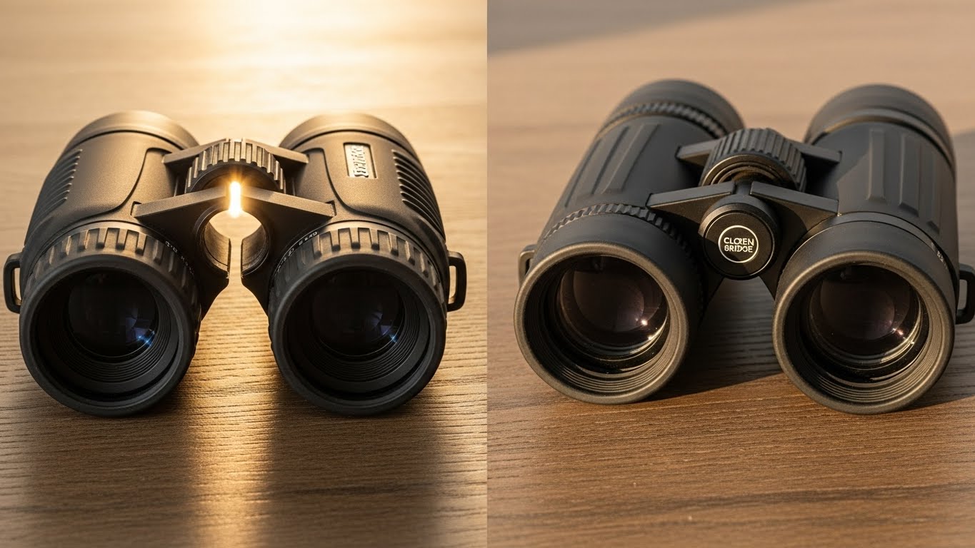 Open vs Closed Bridge Binoculars