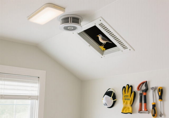 How to Get Rid of Birds in Attic