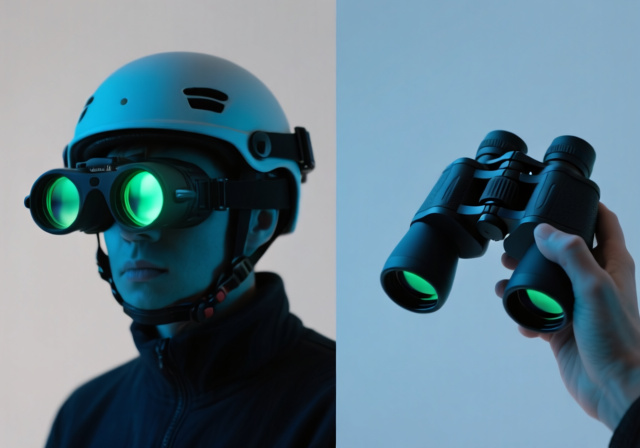 Night Vision Goggles vs Binoculars