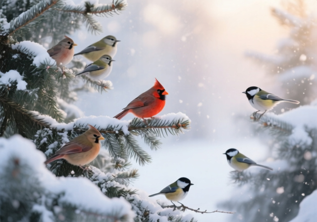 Where Do Birds Go When It Snows
