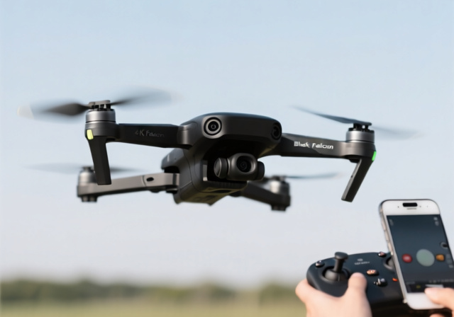 Black Falcon 4K Drone Review