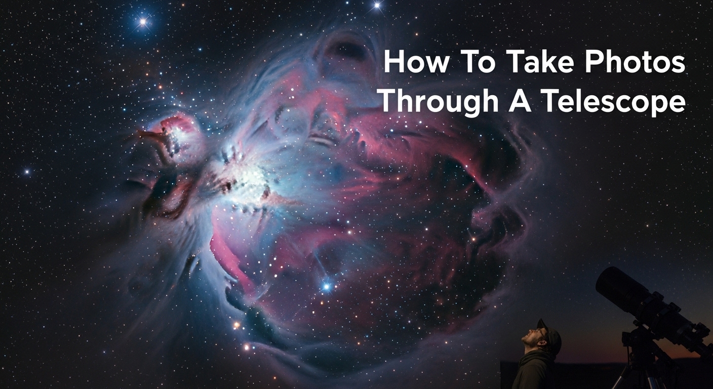 How To Take Photos Through A Telescope