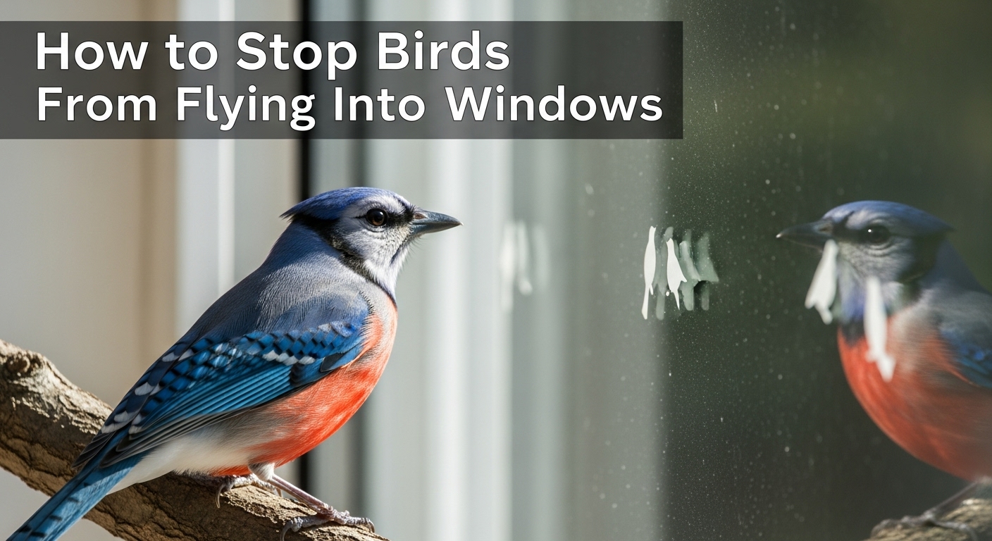 How to Stop Birds From Flying Into Windows