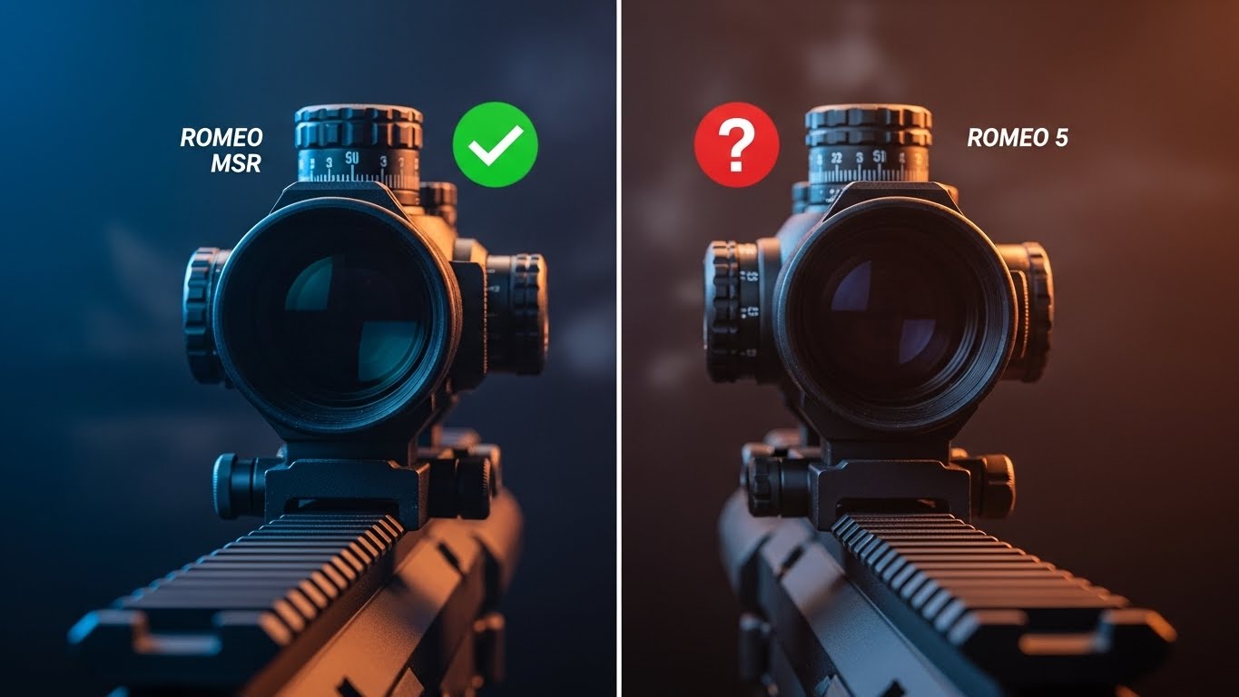 Sig Sauer Romeo MSR vs Romeo 5