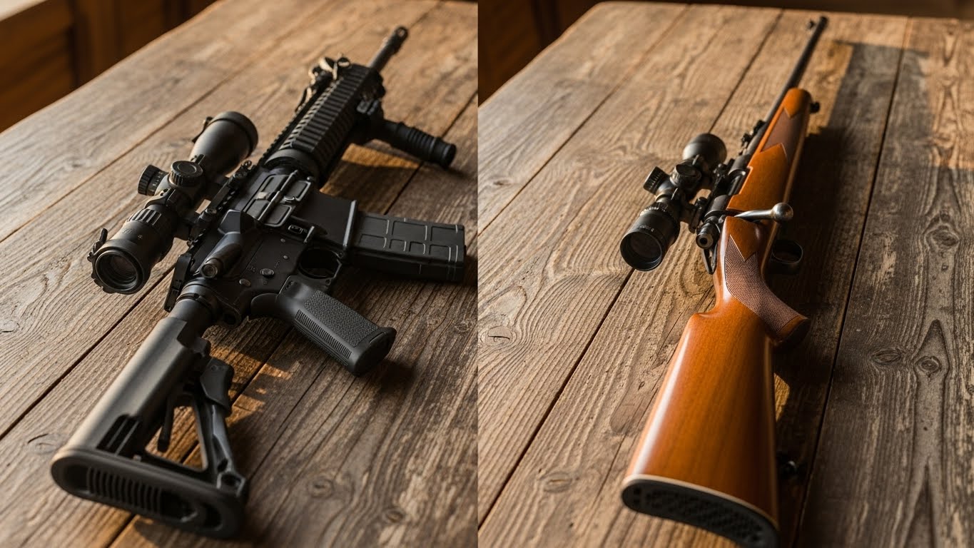 AR-15 vs Hunting Rifle
