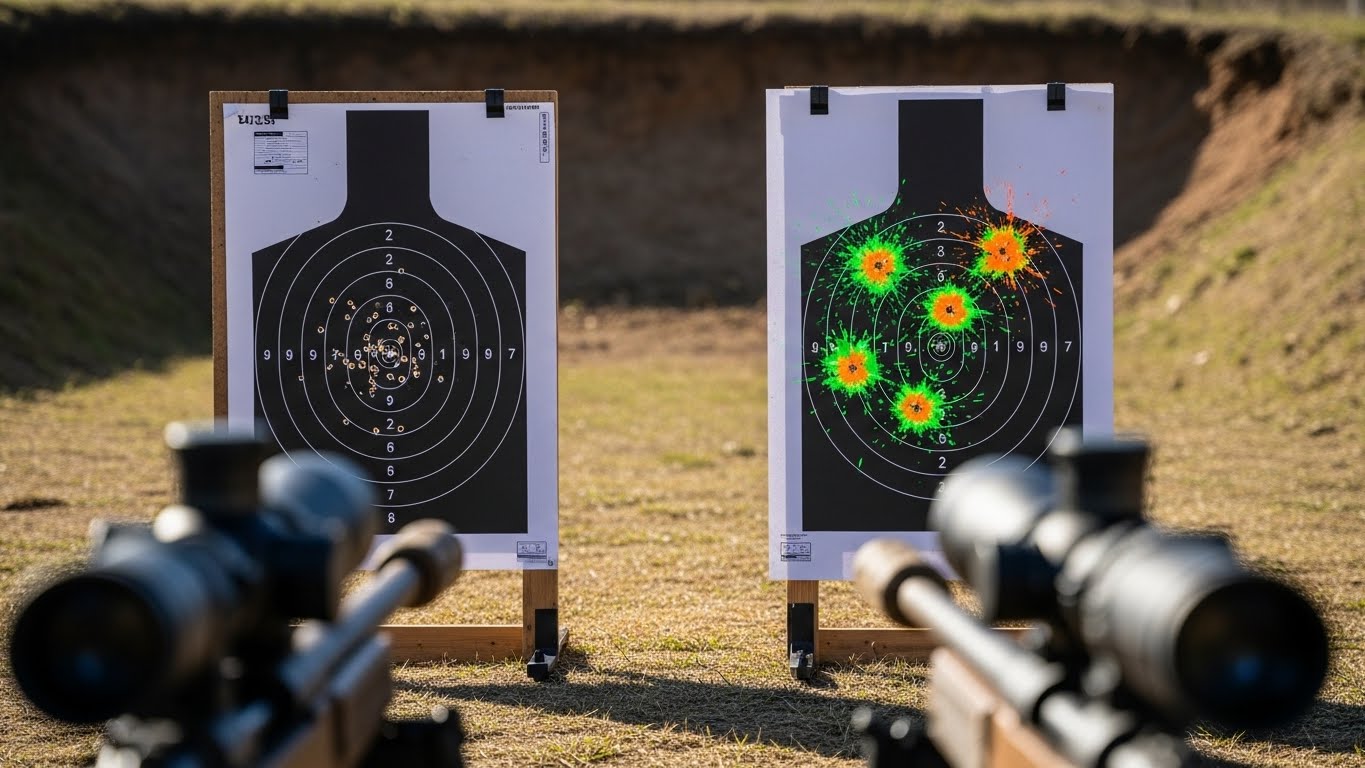 Reflective vs Non-Reflective Targets