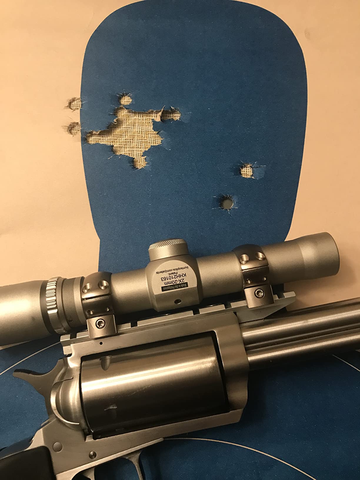 Burris Handgun Plex Reticle Pistol Hunting Scope customer photo 1