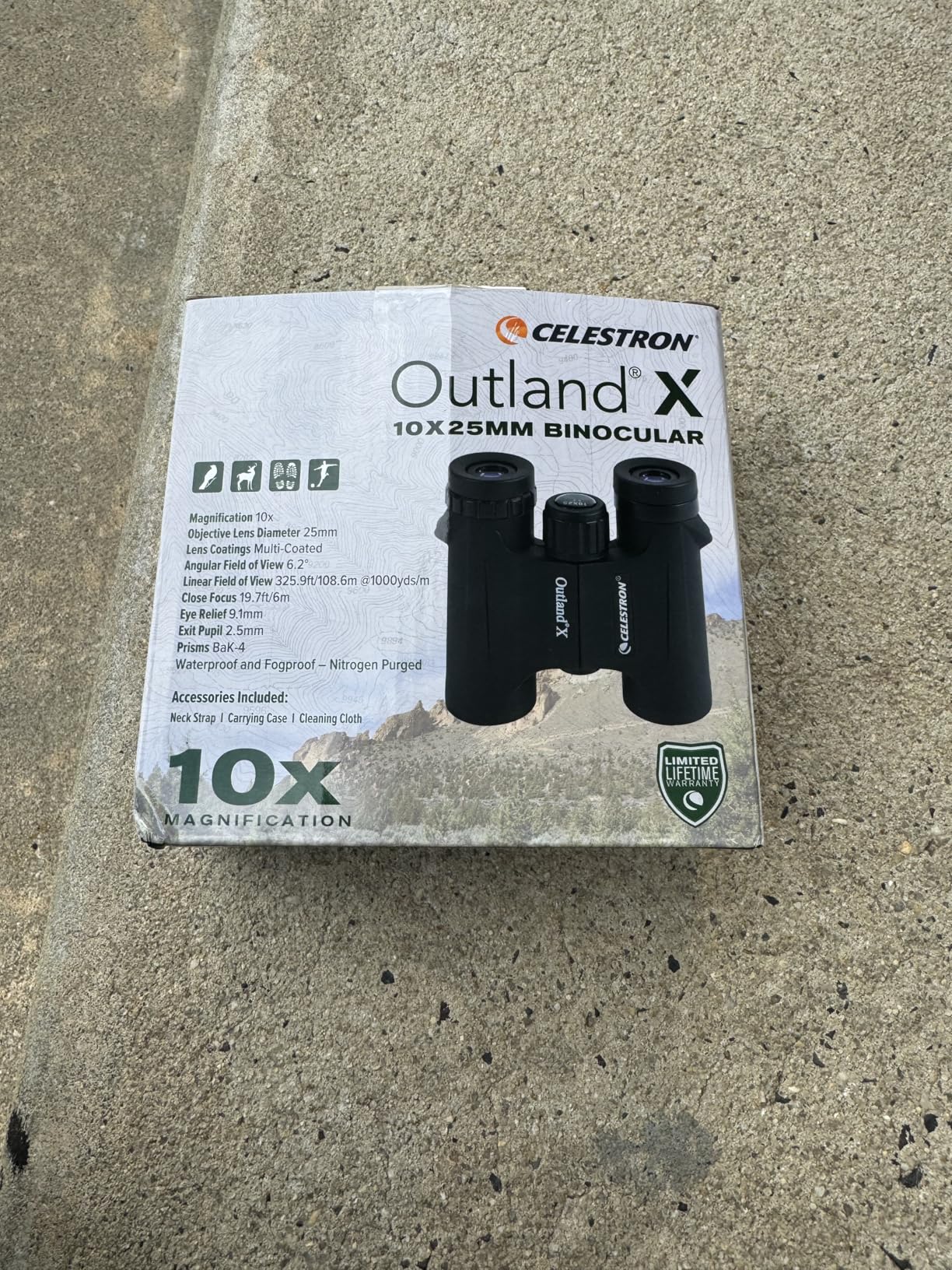 Celestron Outland X 8x25 Binoculars customer photo 2