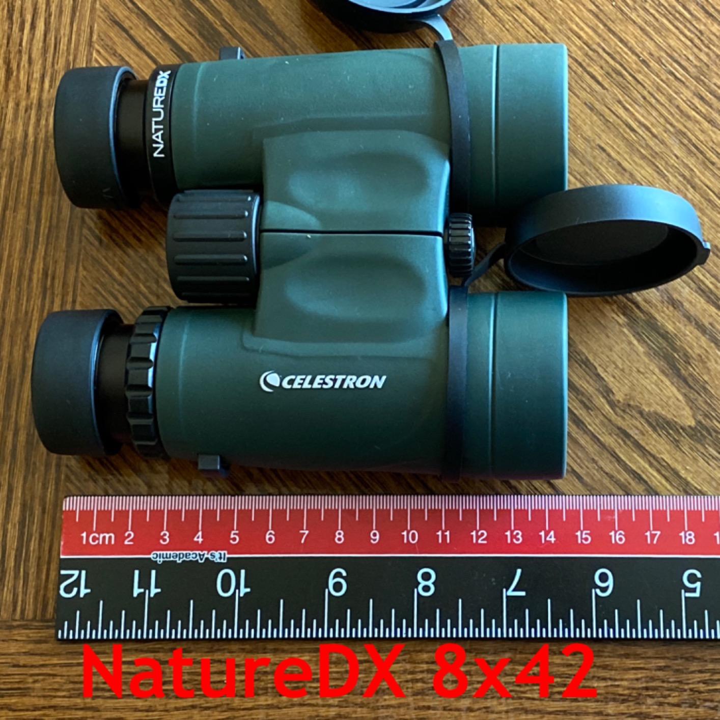 Celestron - Nature DX 8x42 Binoculars - Ideal for Birding and Outdoors - 42mm Objective Lenses - Wide 7.4 Degree Field of View - BaK-4 Prisms - Fully Multi-Coated - Waterproof and Fogproof customer photo 2